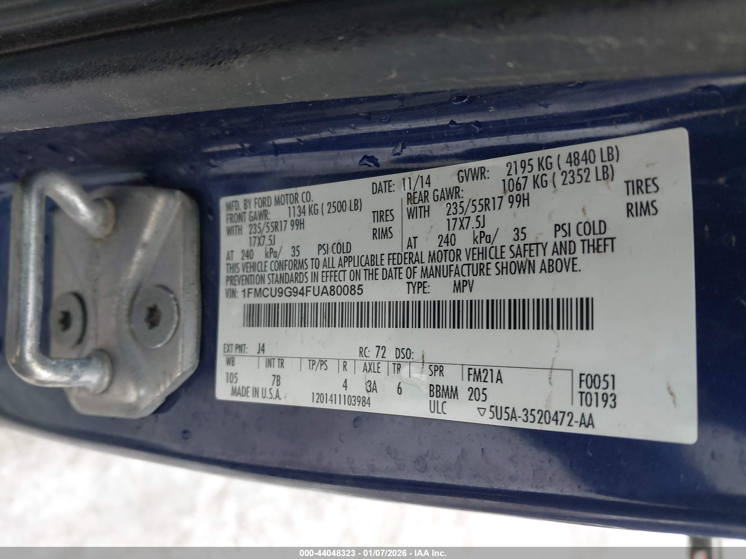 FORD ESCAPE image 9