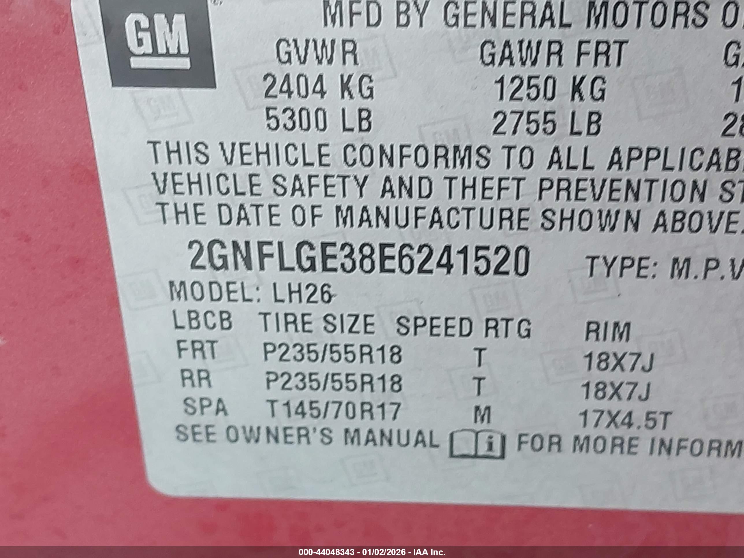 CHEVROLET EQUINOX image 9