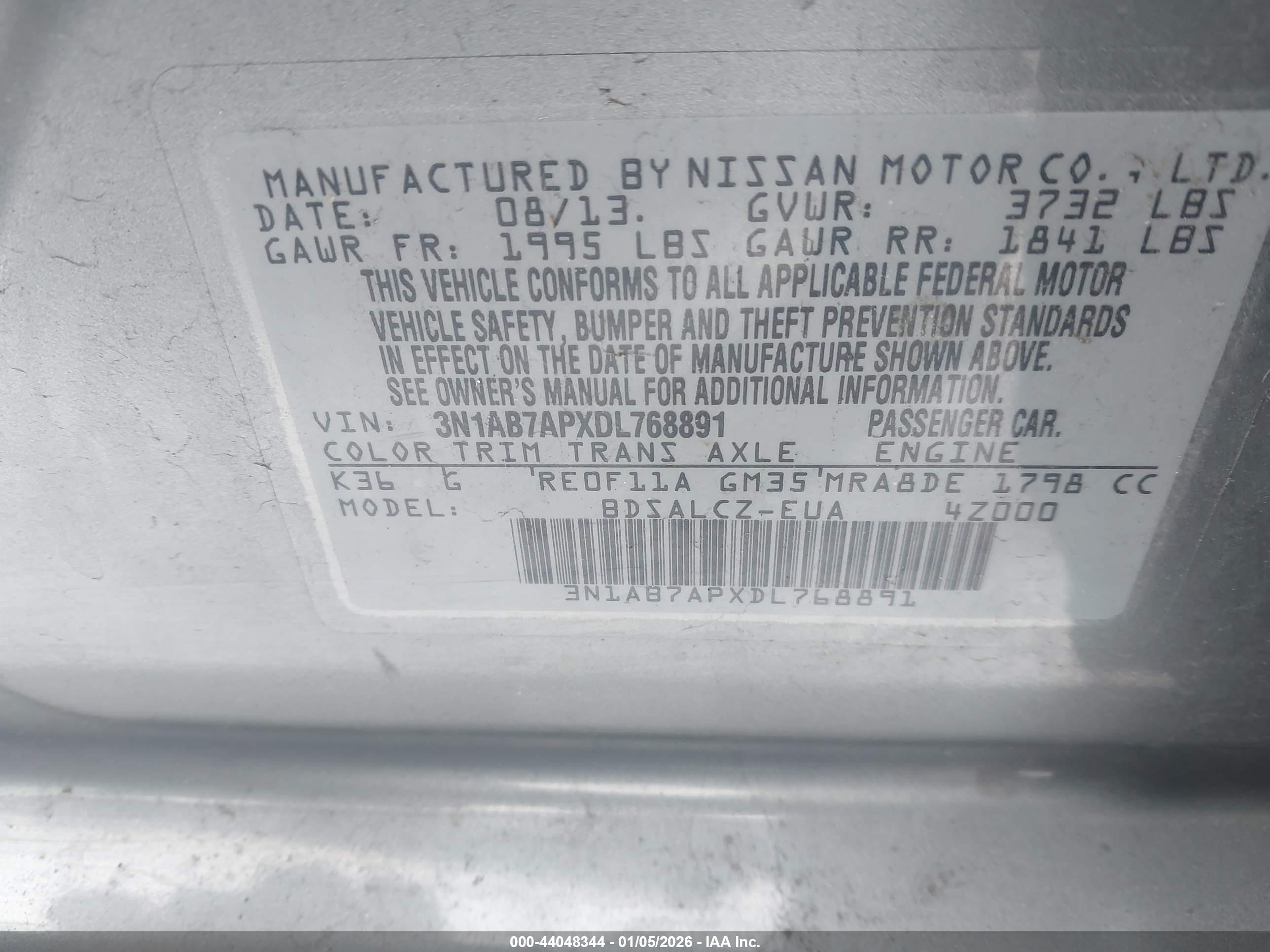 NISSAN SENTRA image 9