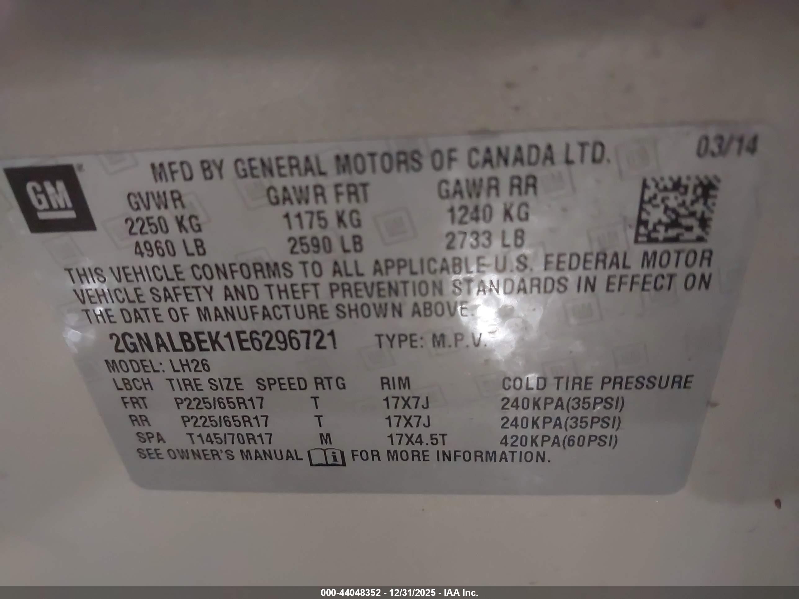 CHEVROLET EQUINOX image 9