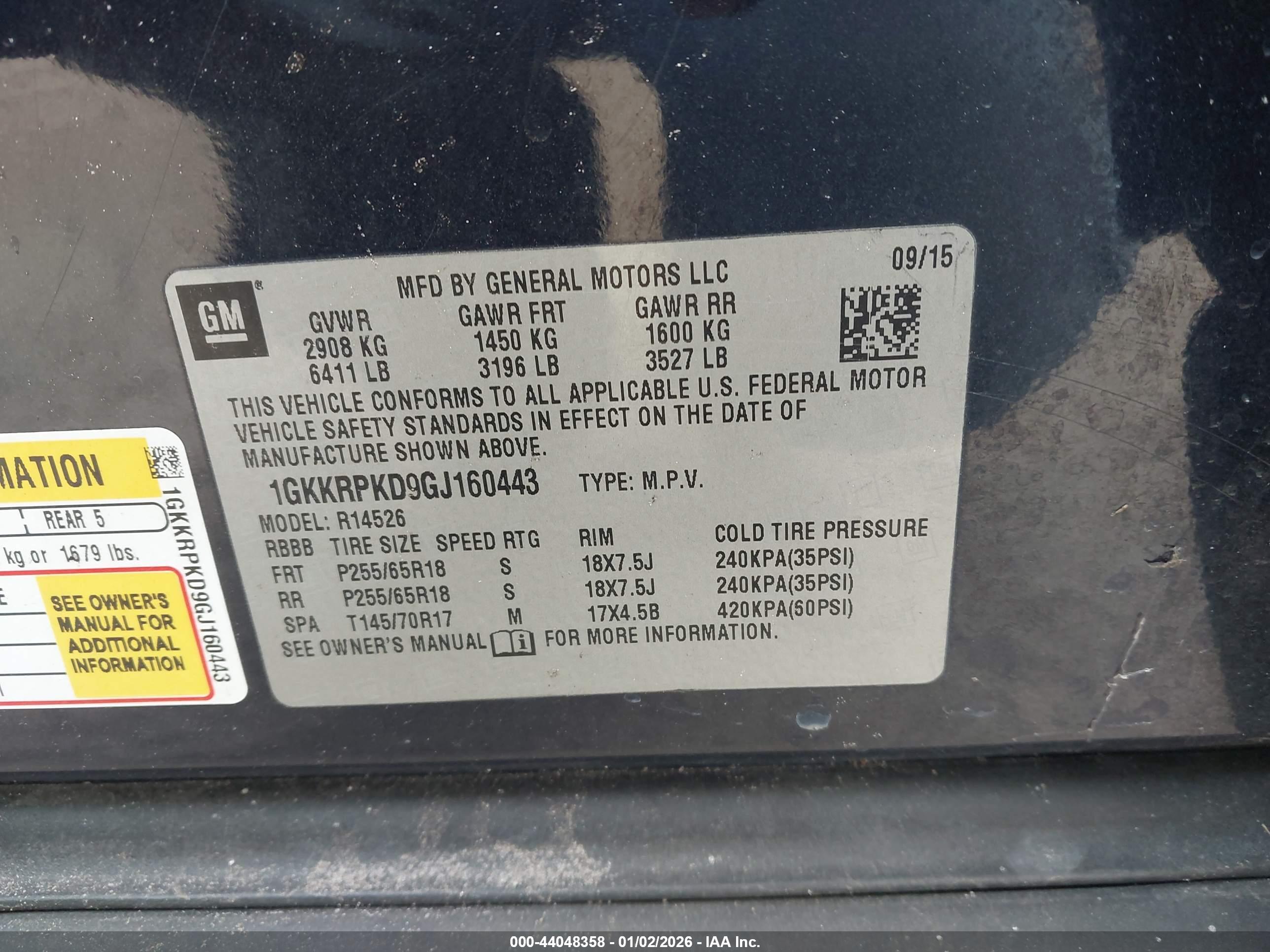 GMC ACADIA image 9