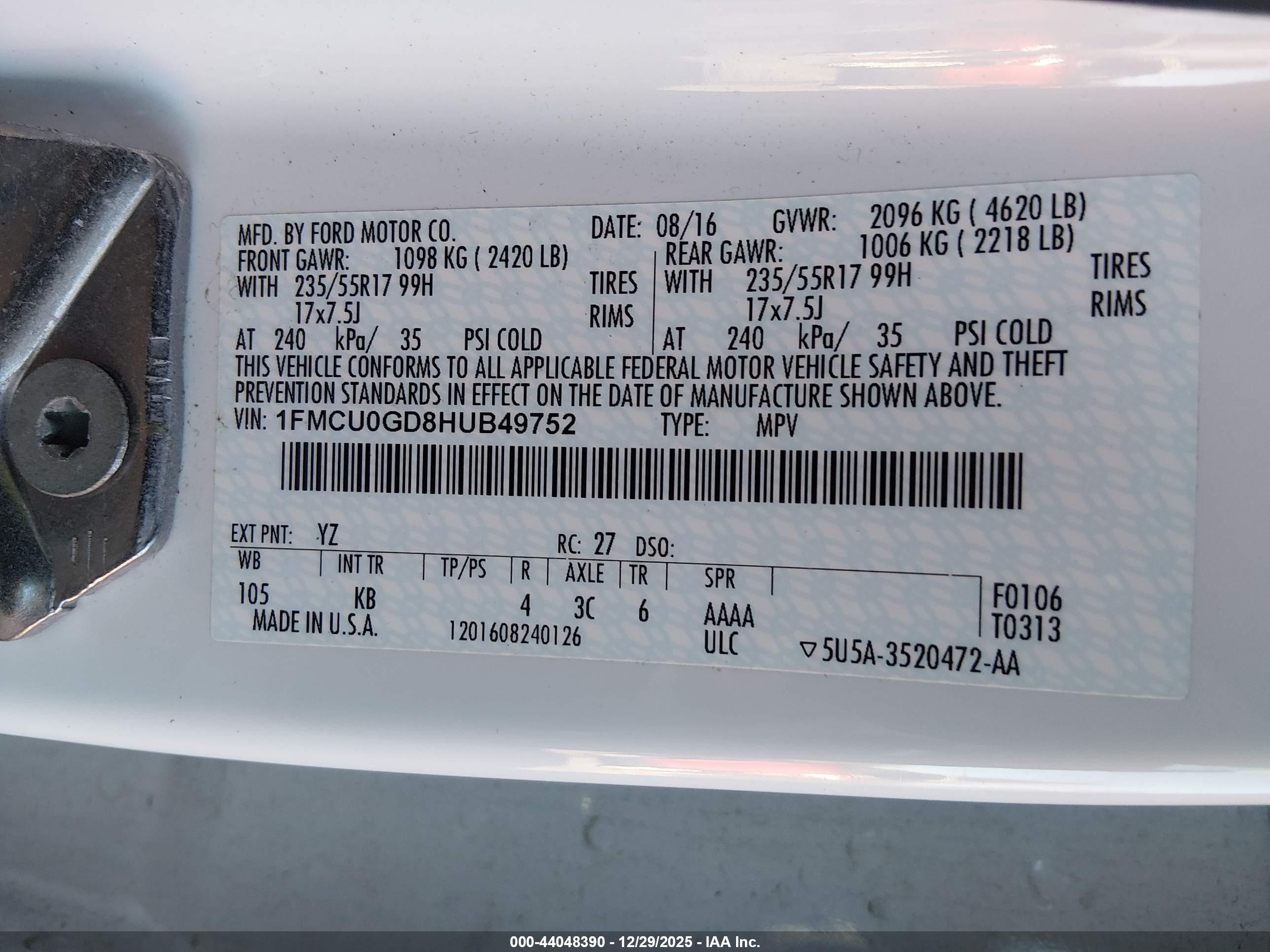 FORD ESCAPE image 9