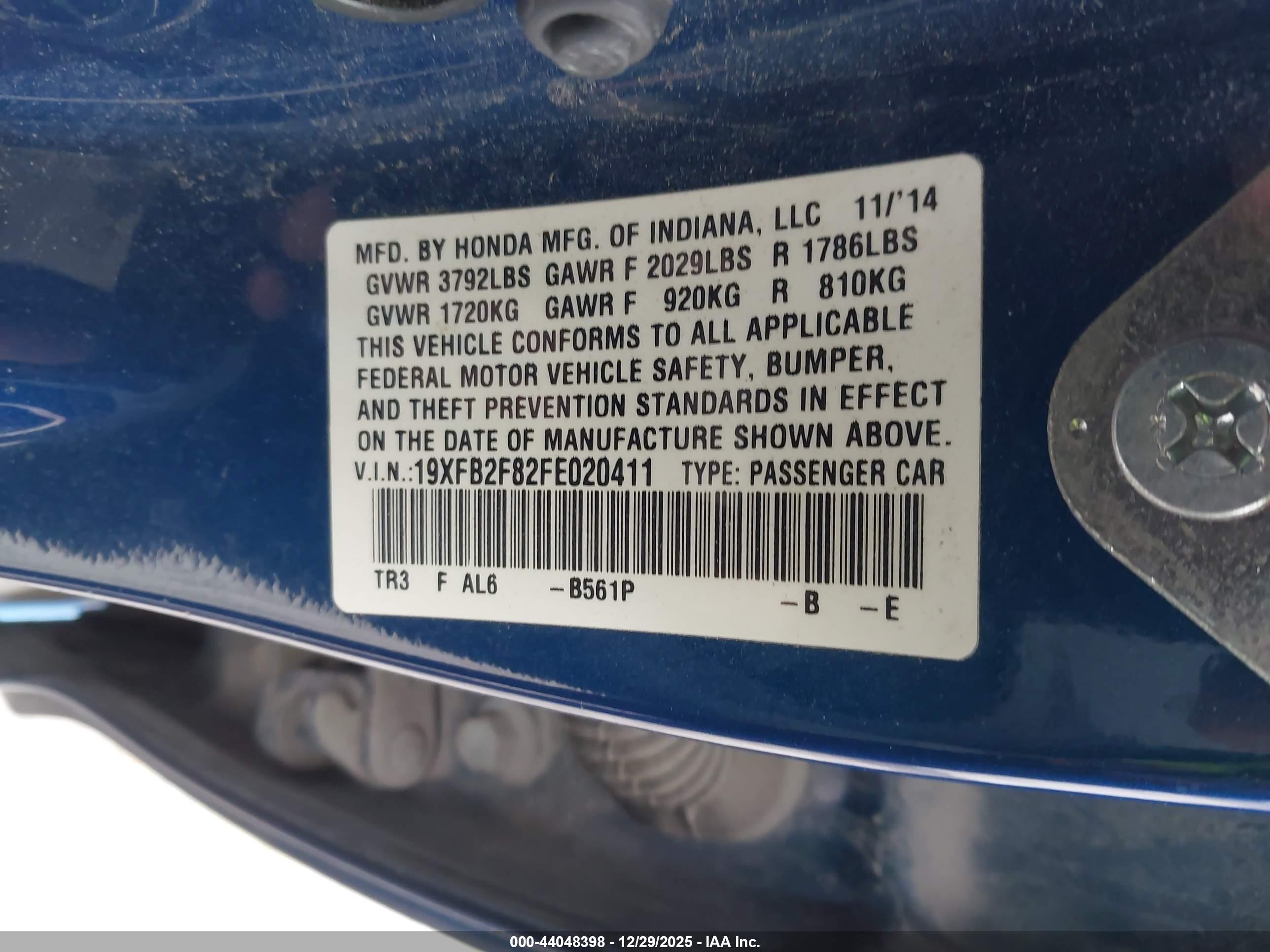 HONDA CIVIC image 9