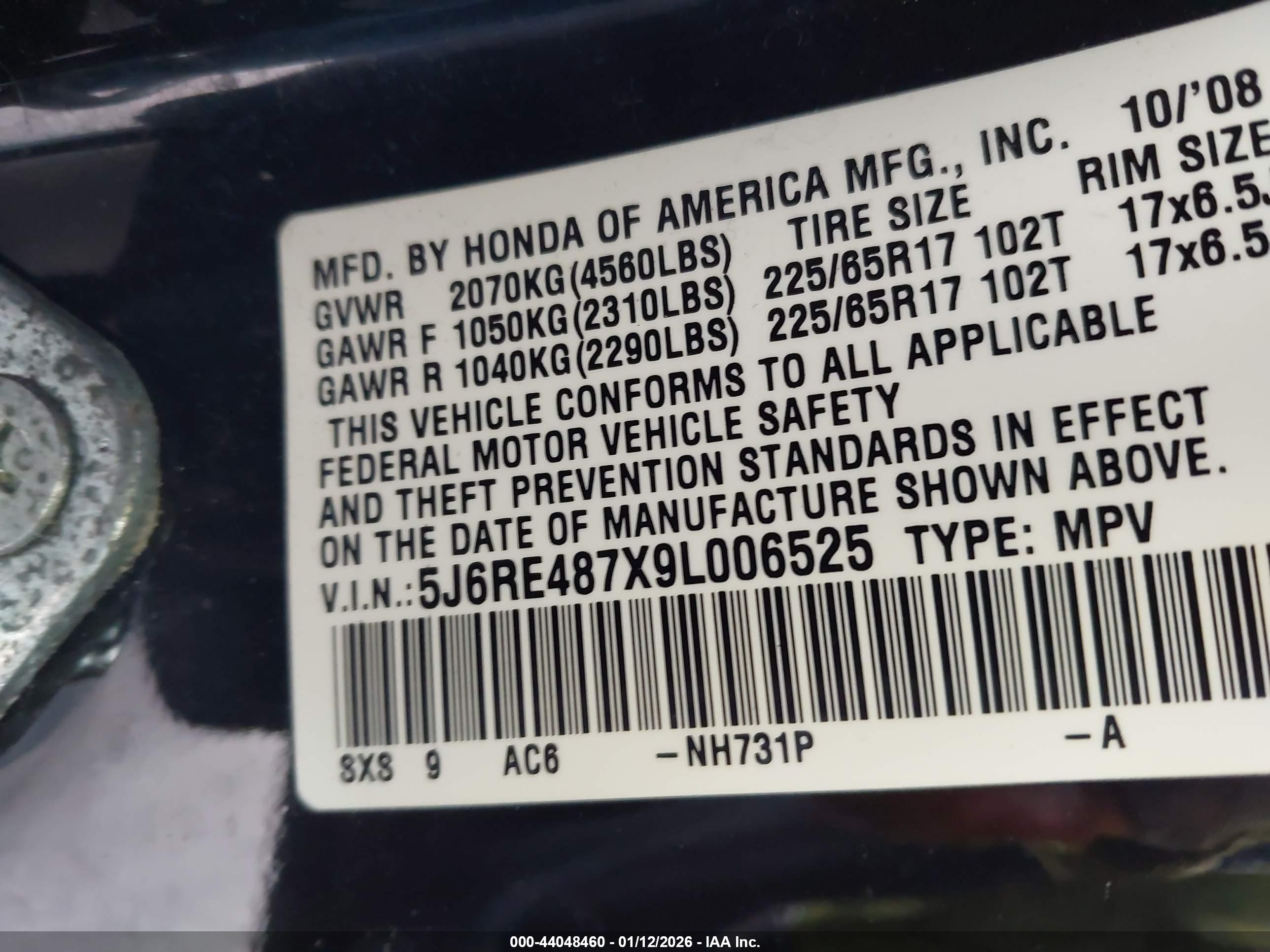 HONDA CR-V image 9