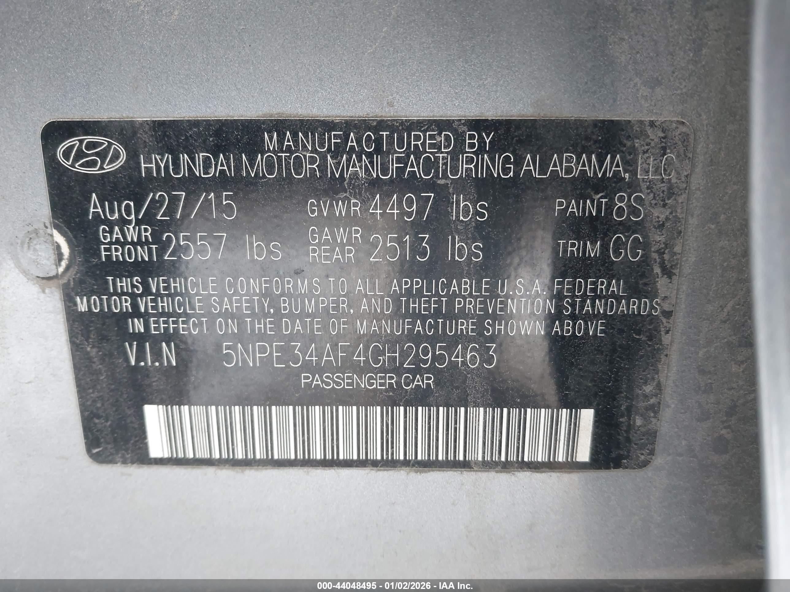 HYUNDAI SONATA image 9