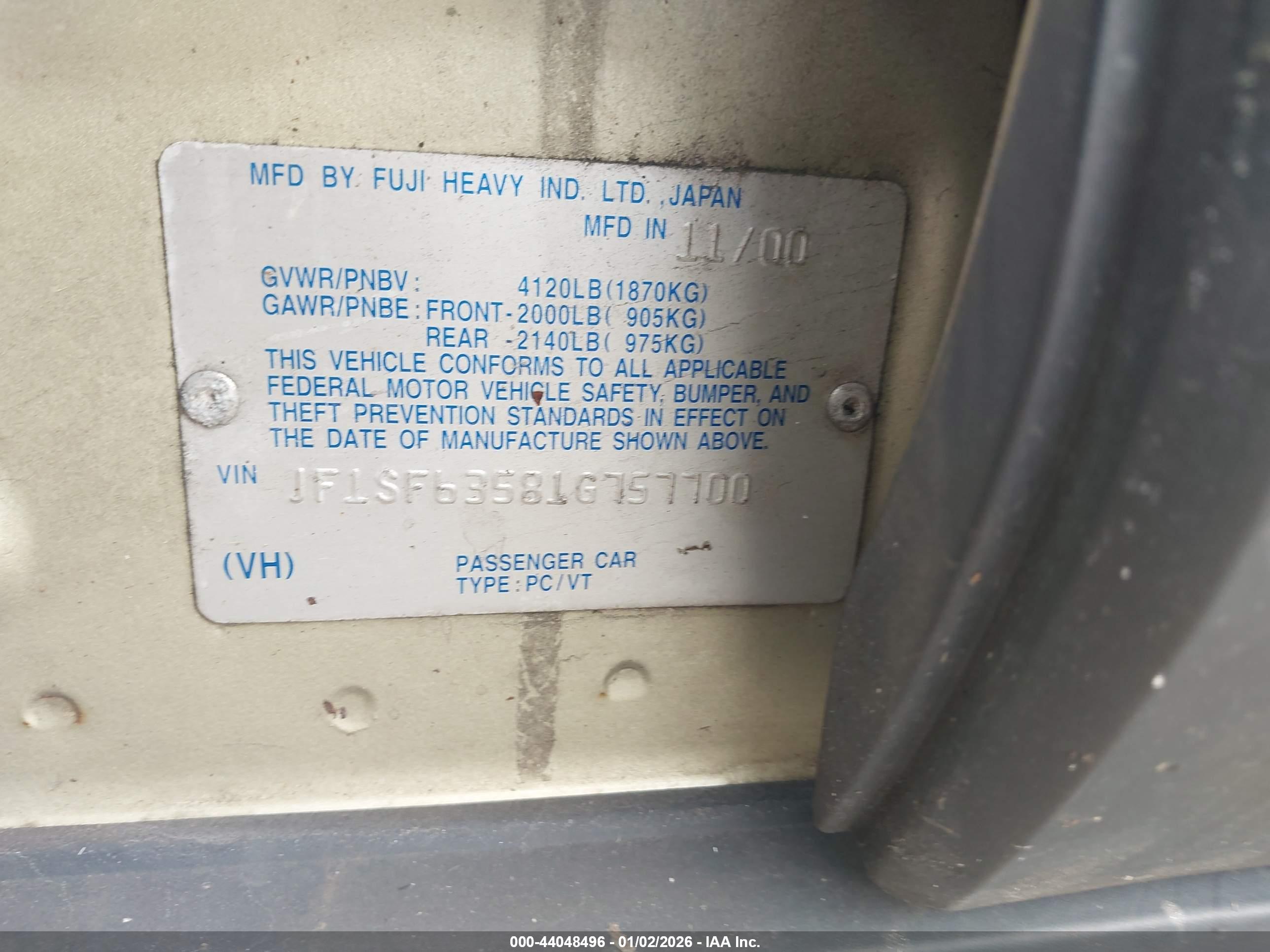SUBARU FORESTER image 9