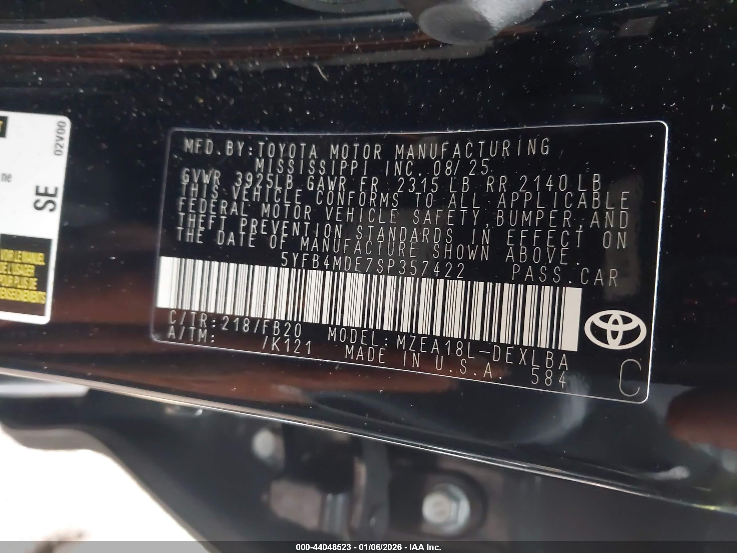 TOYOTA COROLLA image 9