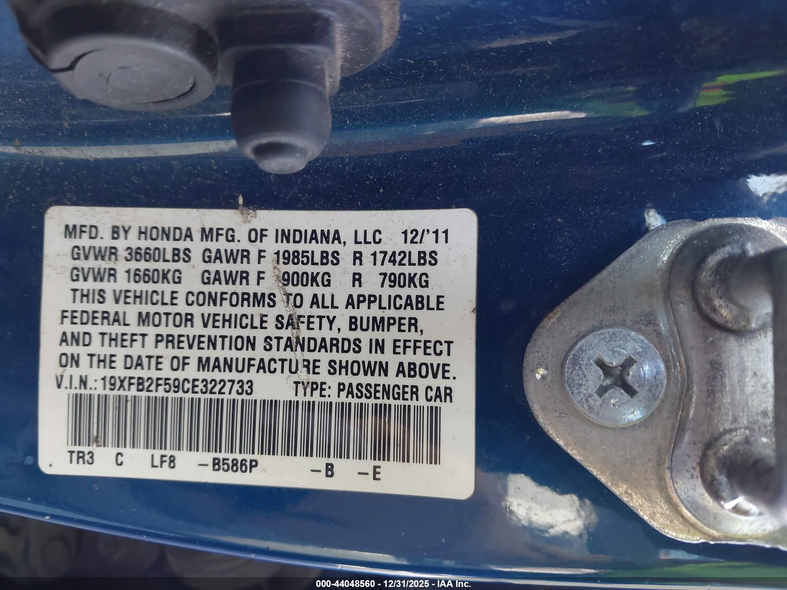 HONDA CIVIC image 9