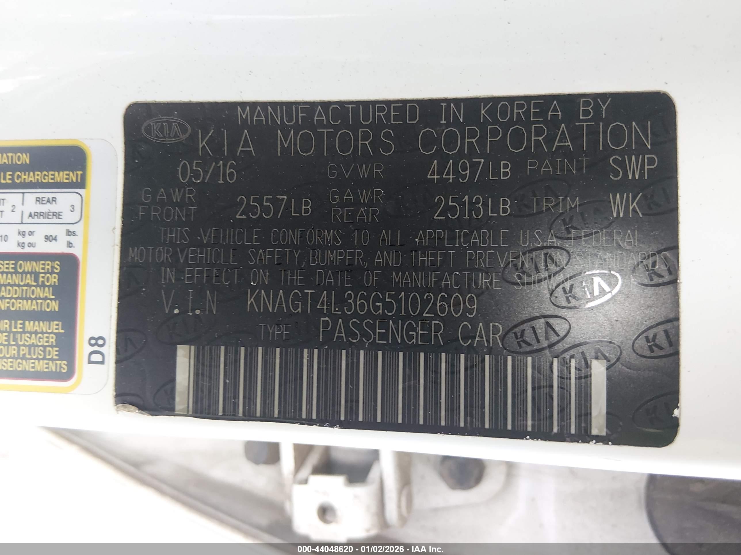 KIA OPTIMA image 9