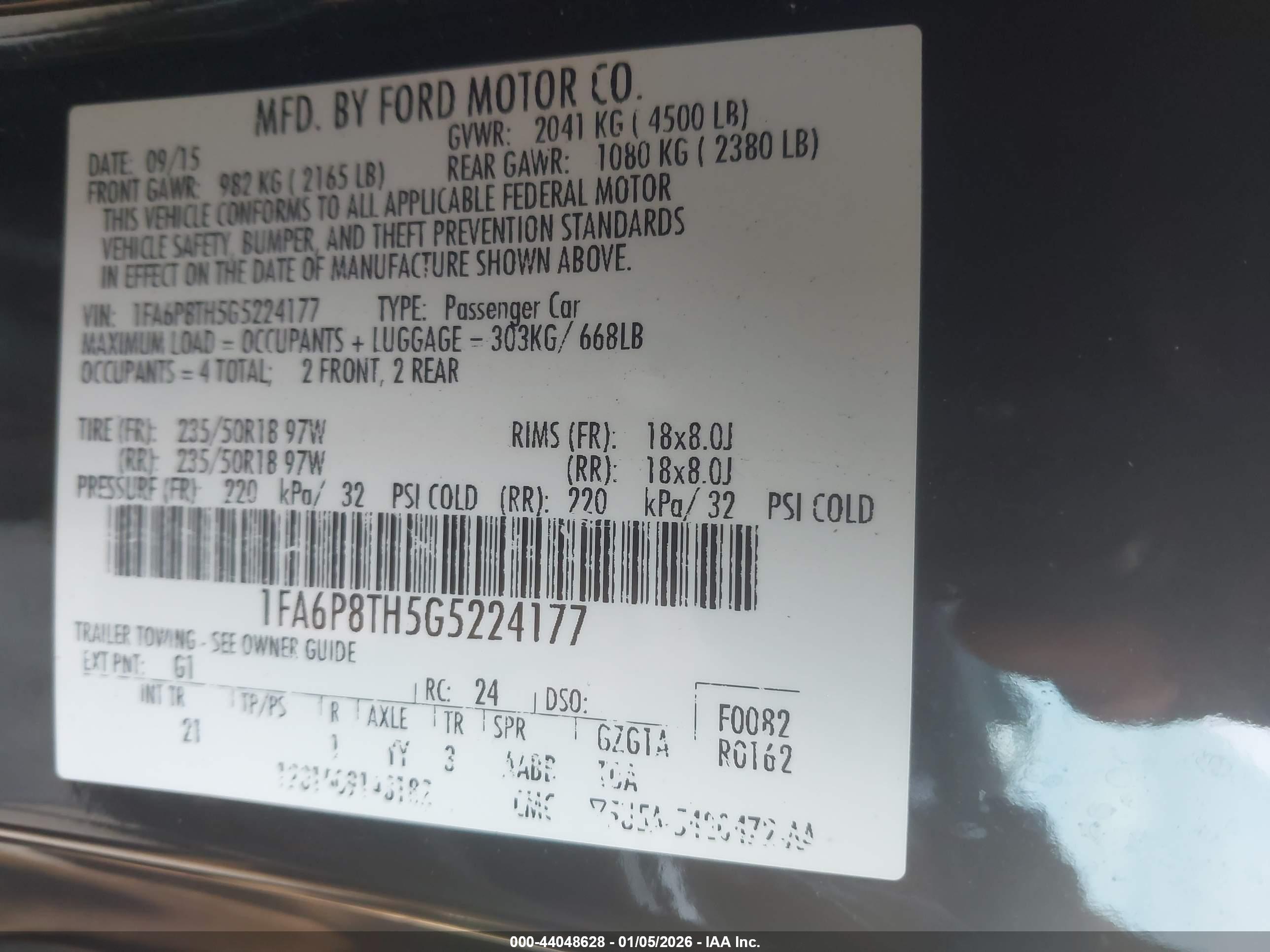 FORD MUSTANG image 9