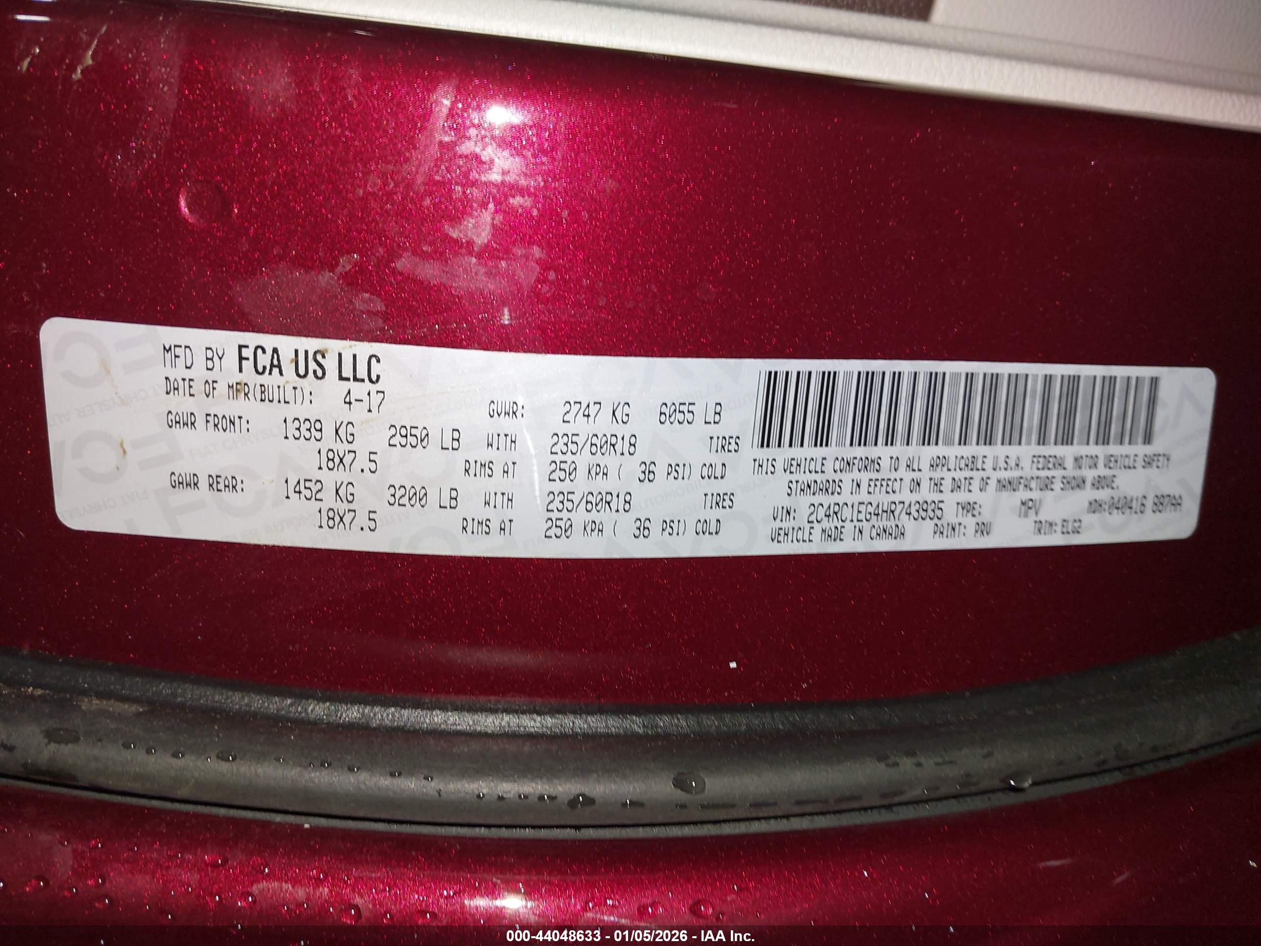 CHRYSLER PACIFICA image 9