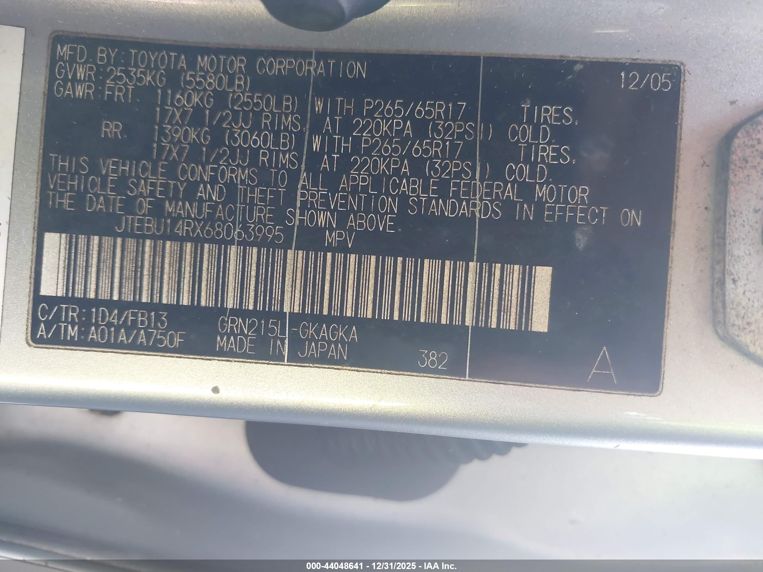 TOYOTA 4RUNNER image 9