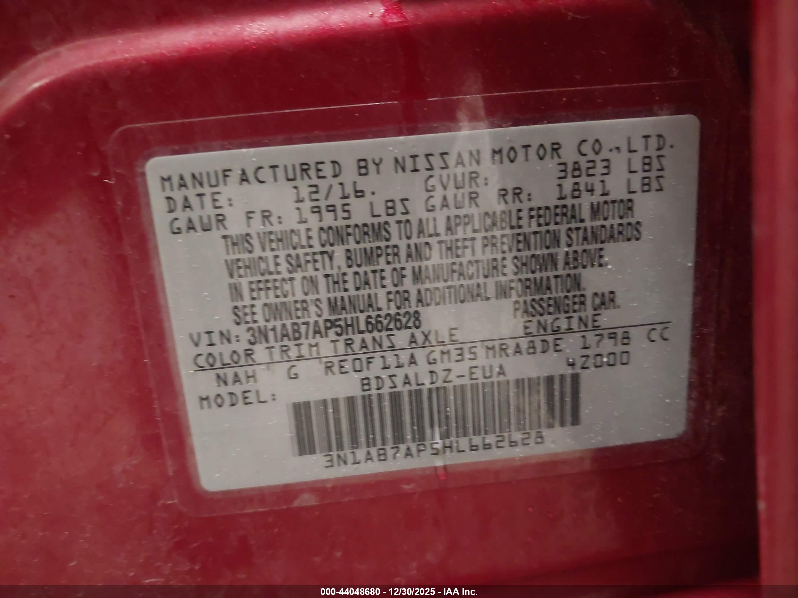 NISSAN SENTRA image 9