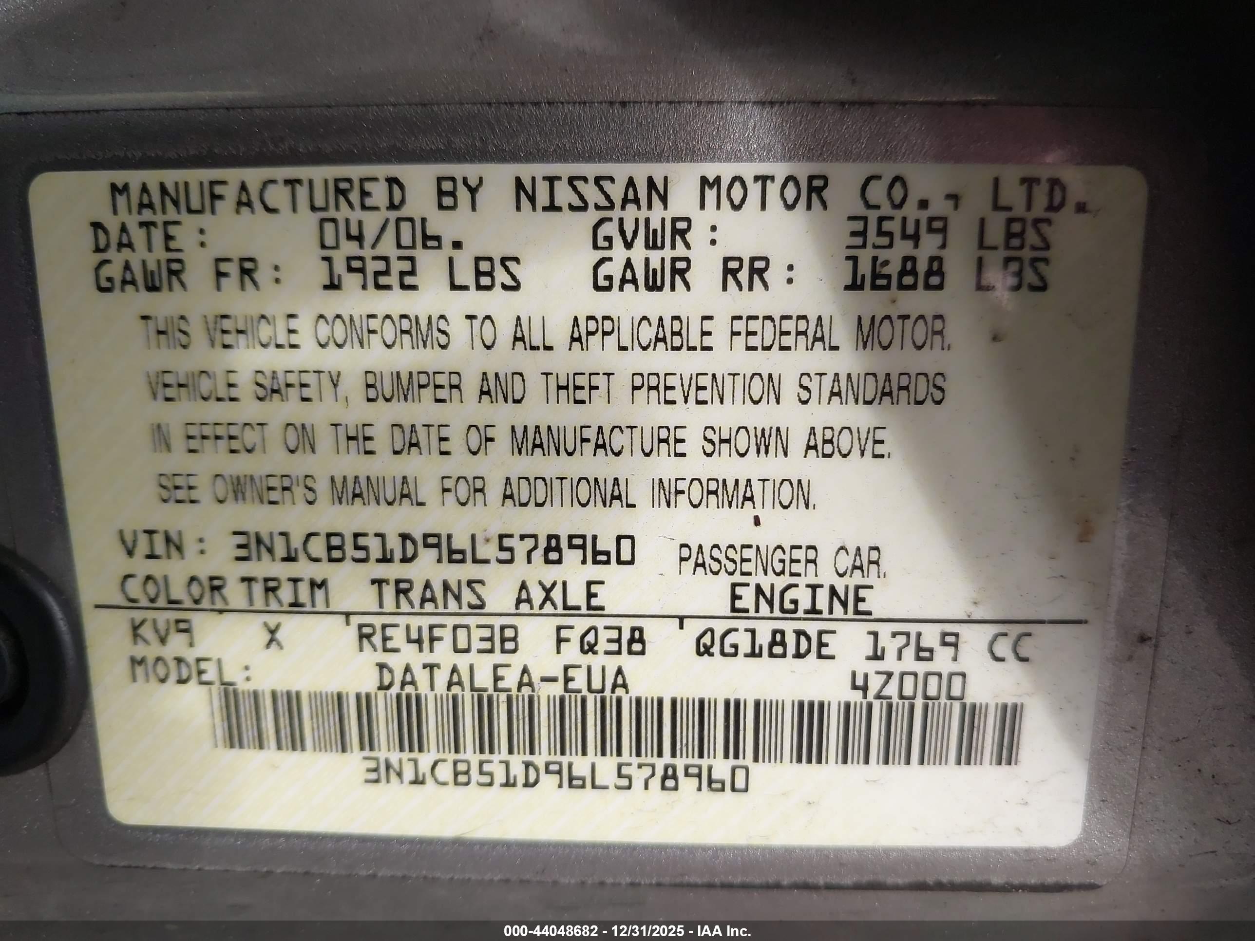 NISSAN SENTRA image 9