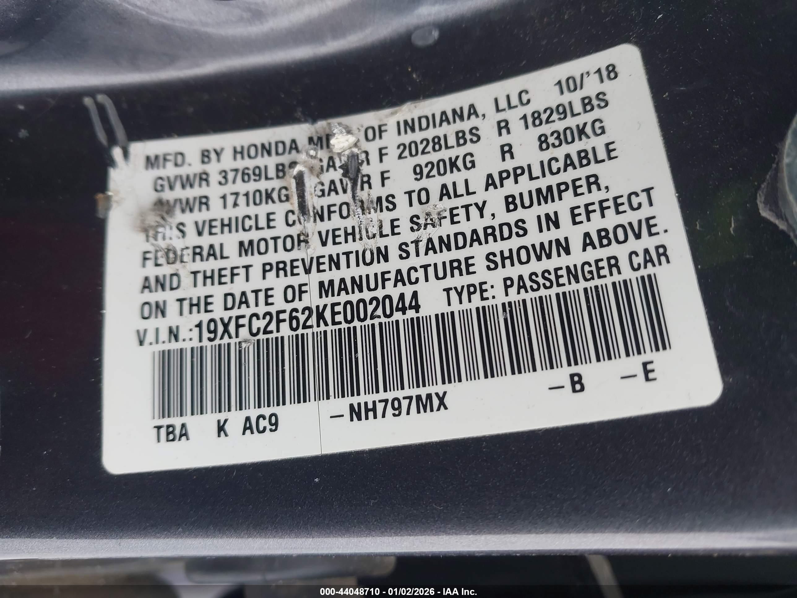 HONDA CIVIC image 9
