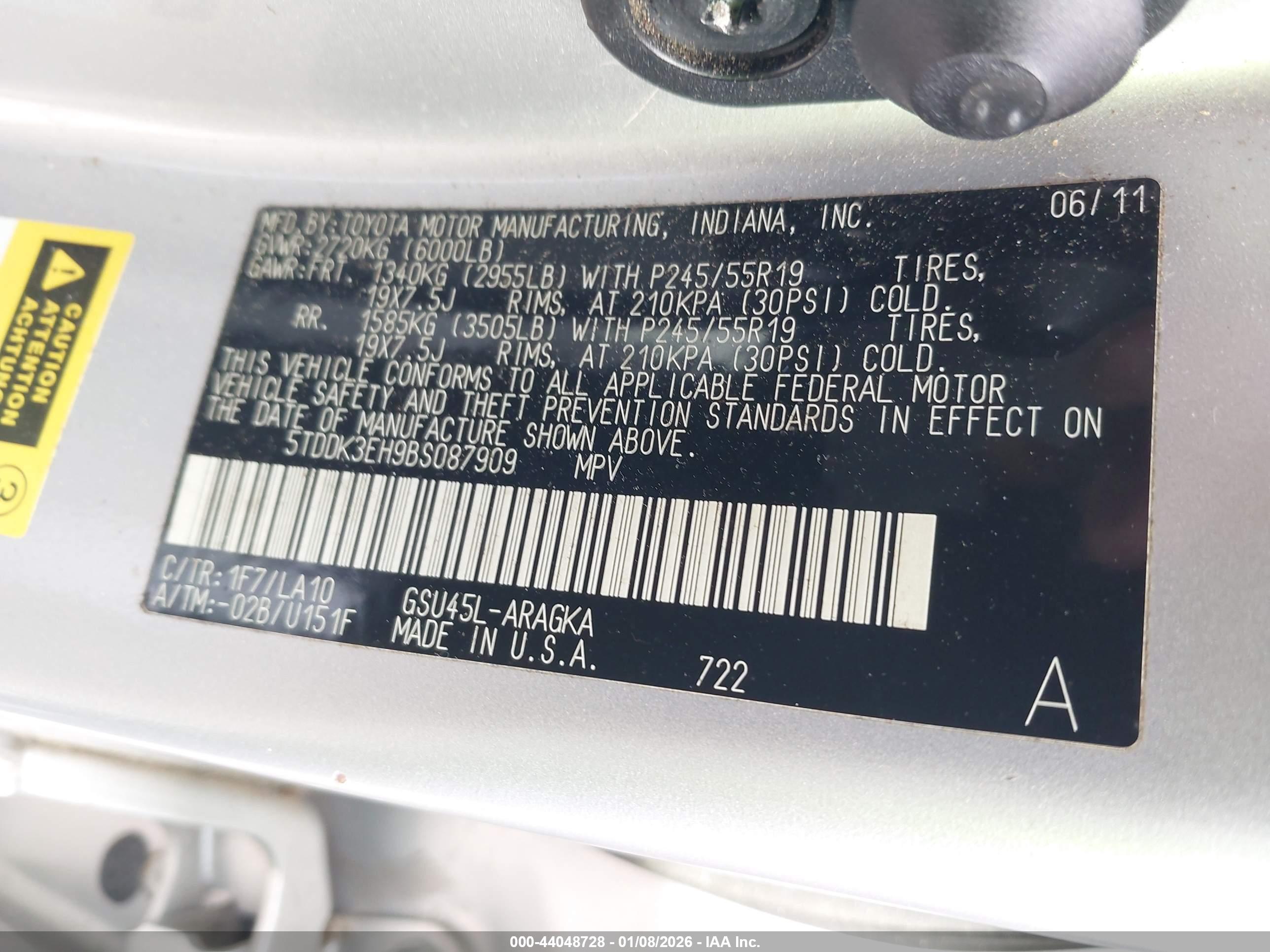 TOYOTA HIGHLANDER image 9