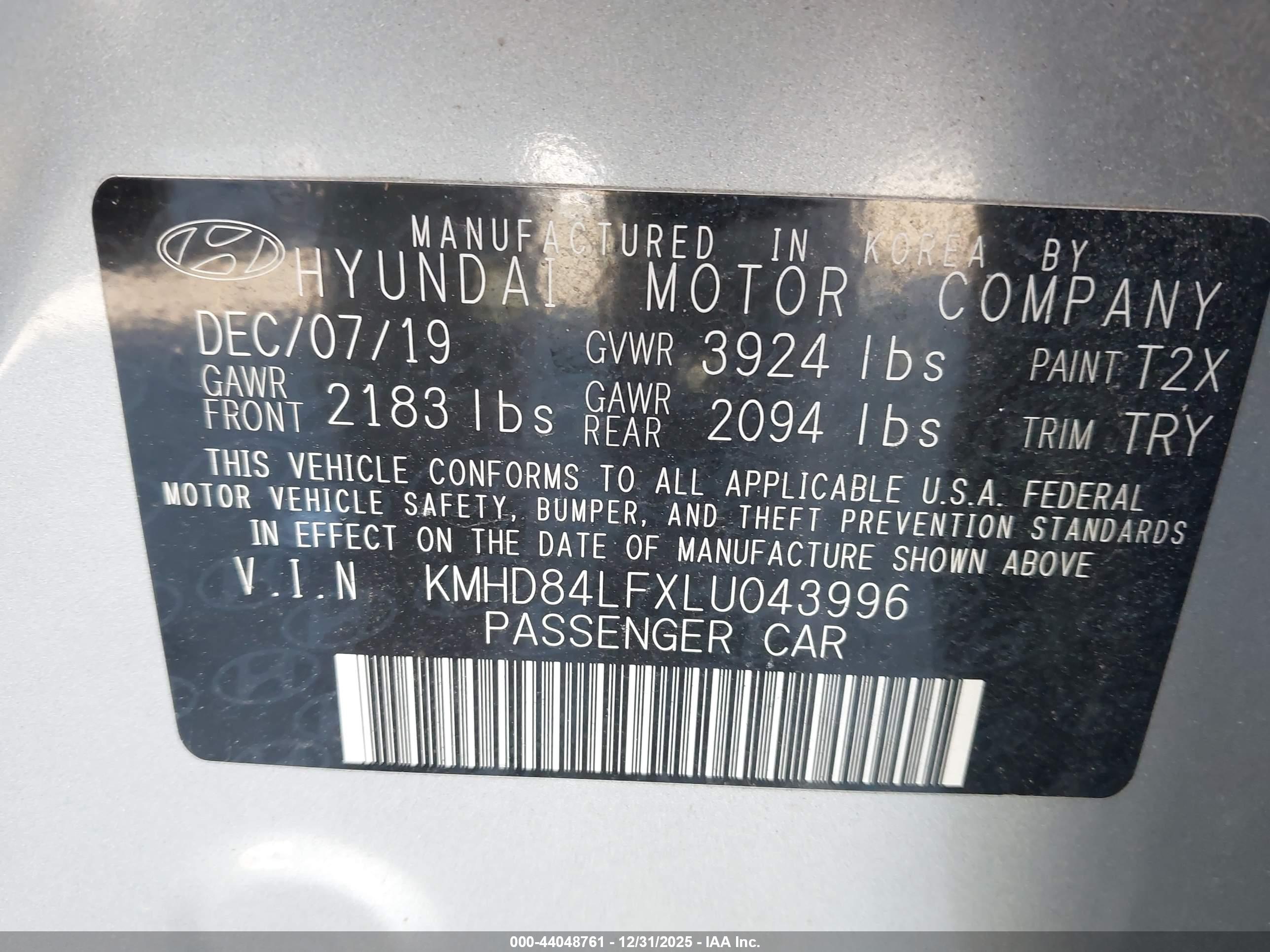 HYUNDAI ELANTRA image 9