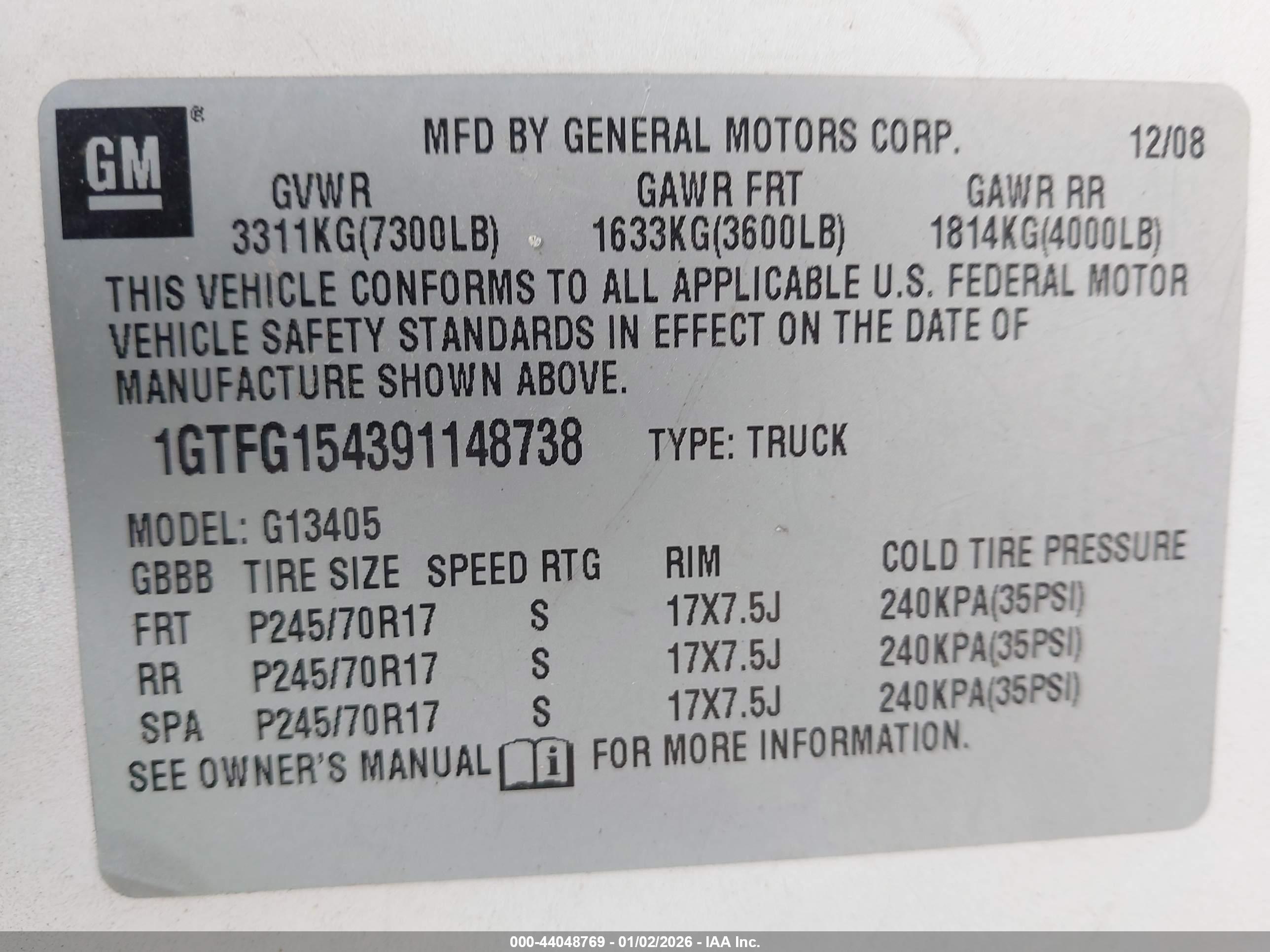 GMC SAVANA image 9