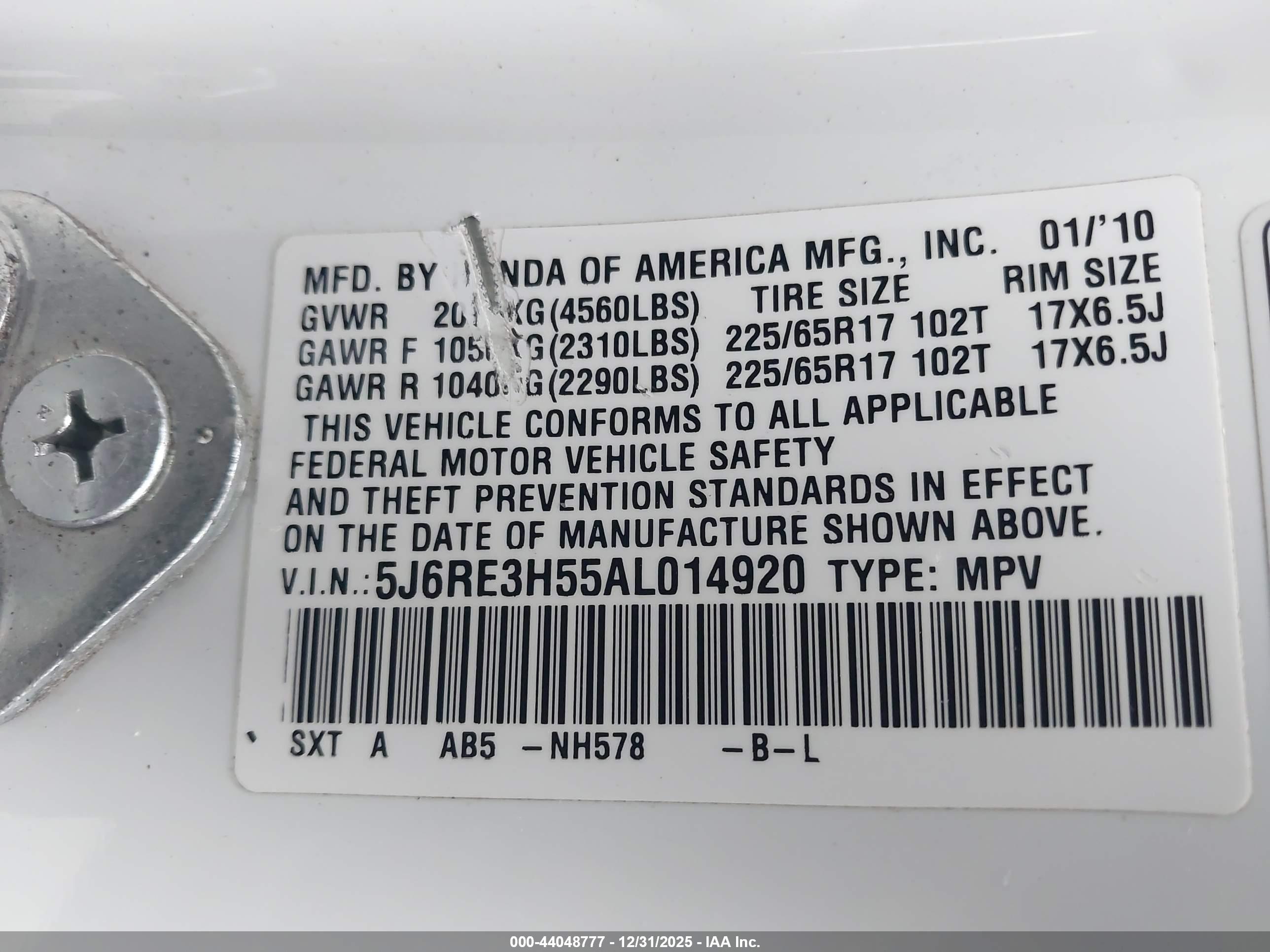 HONDA CR-V image 9