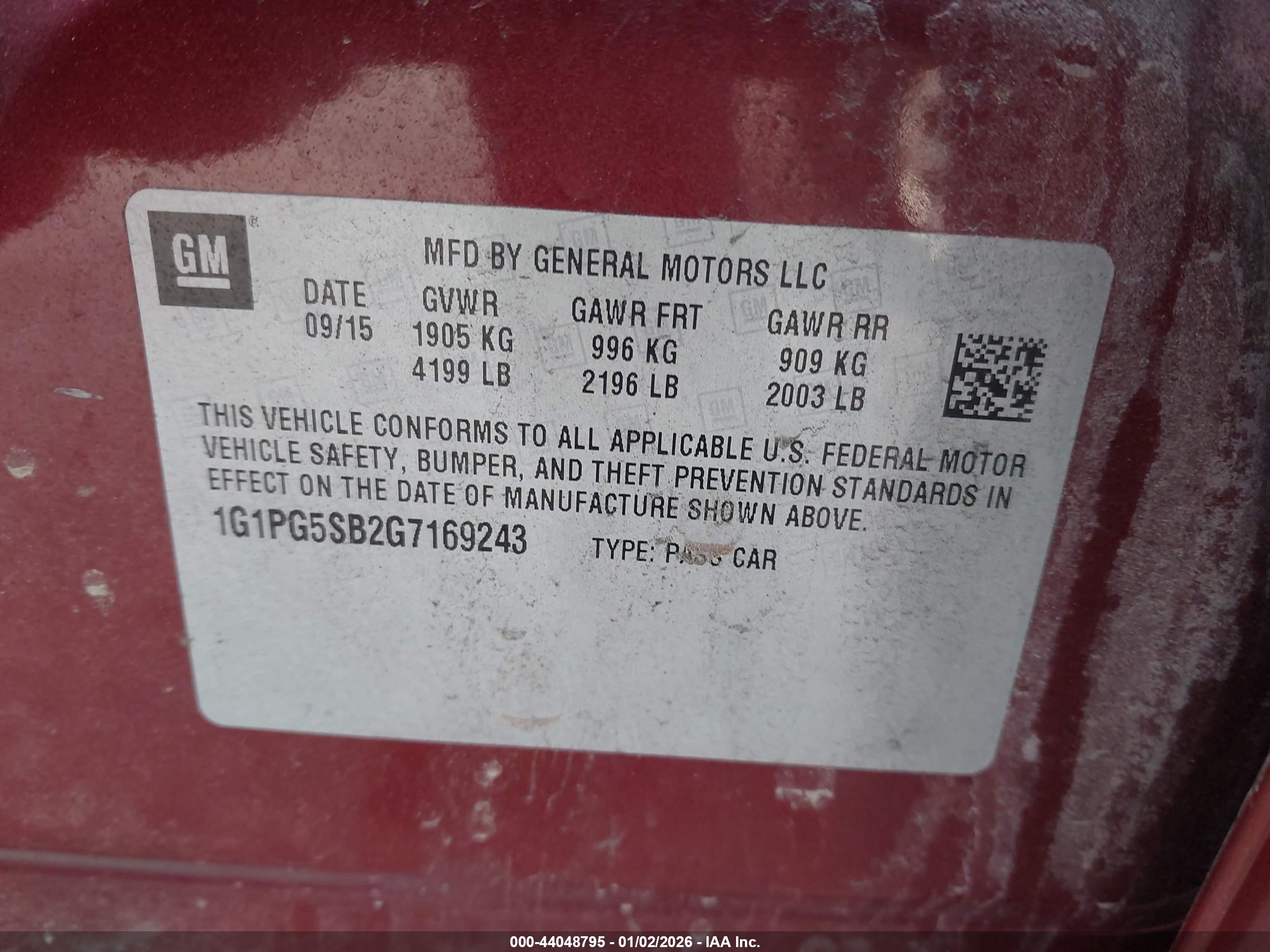 CHEVROLET CRUZE image 9