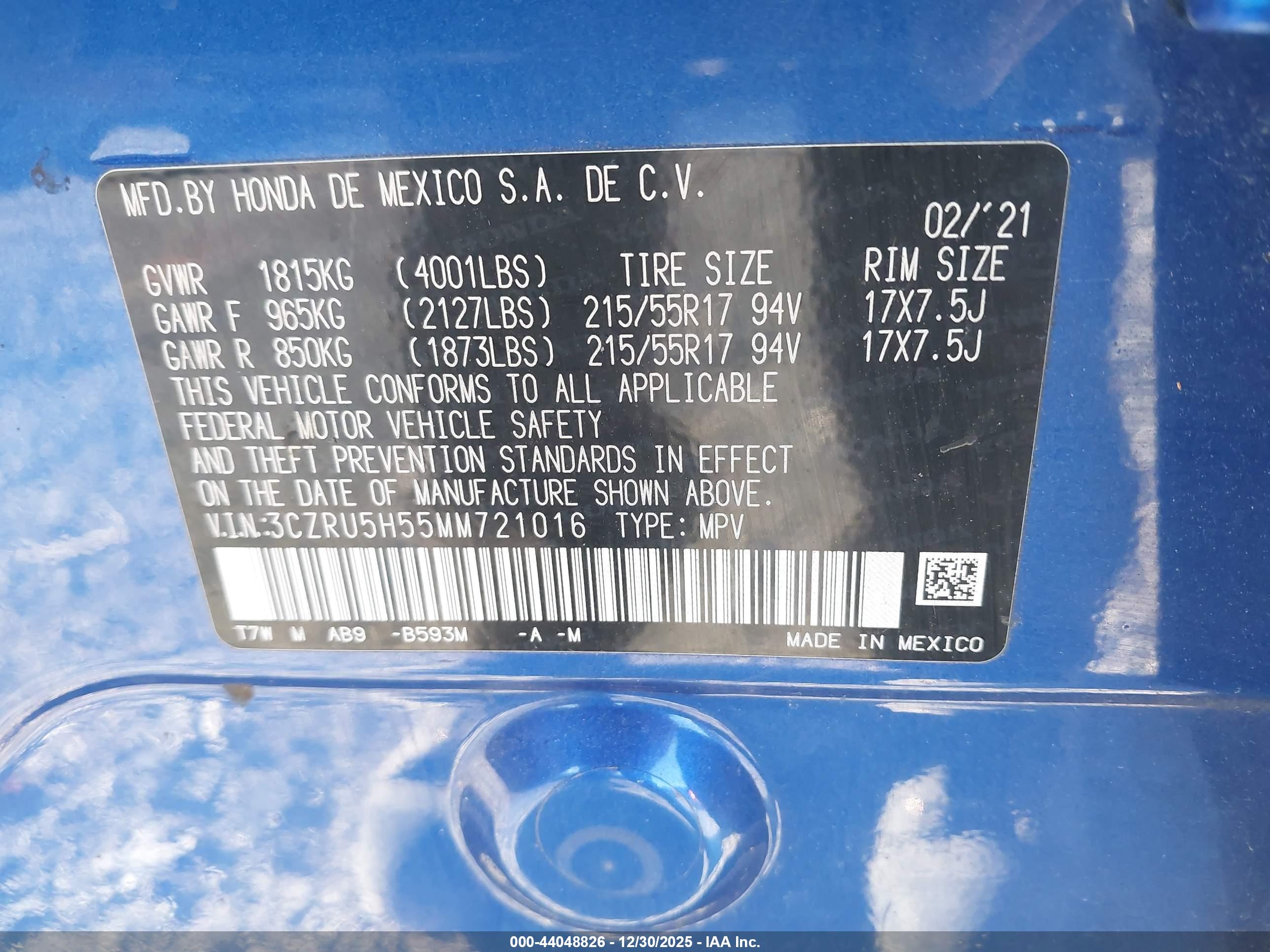 HONDA HR-V image 9