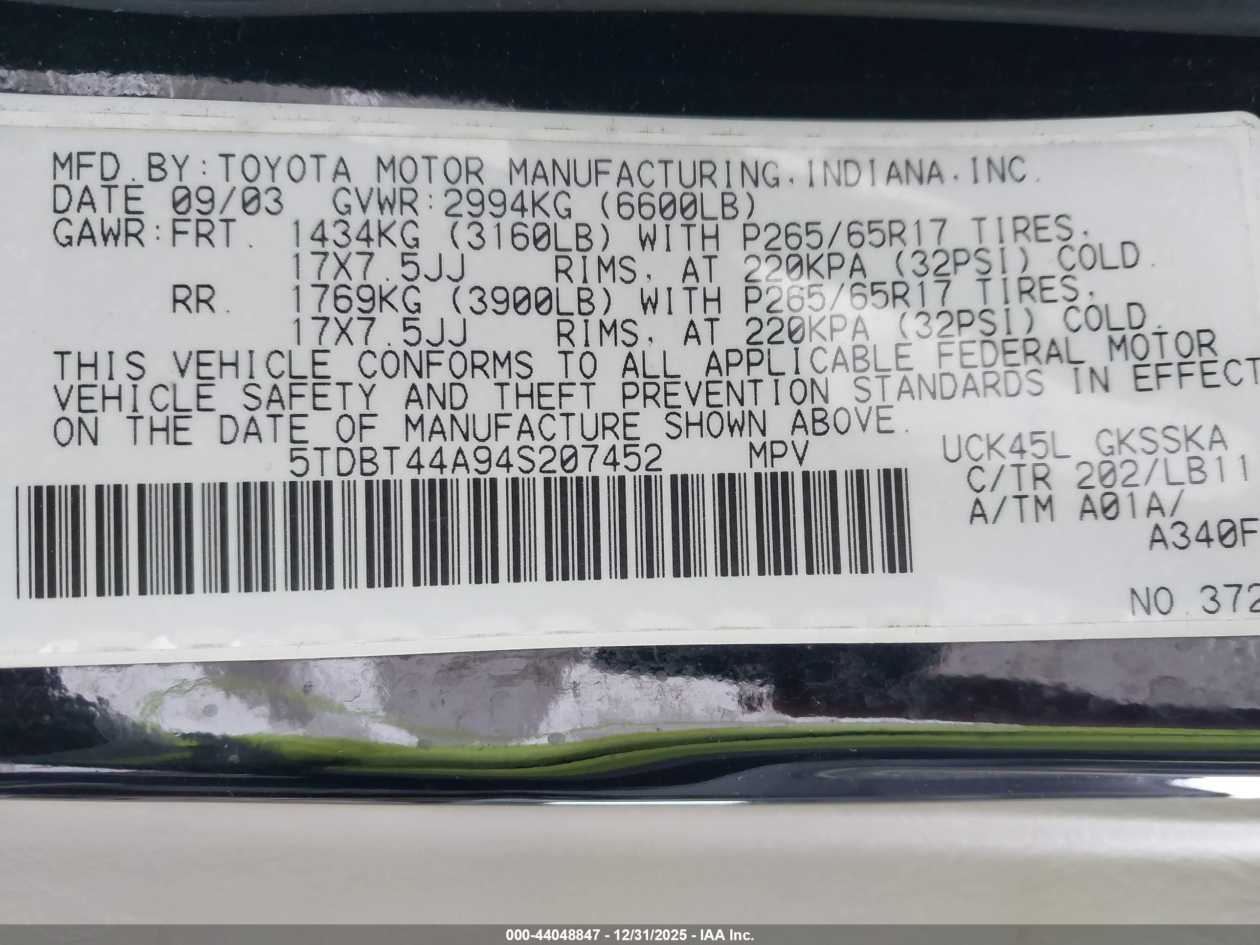 TOYOTA SEQUOIA image 9