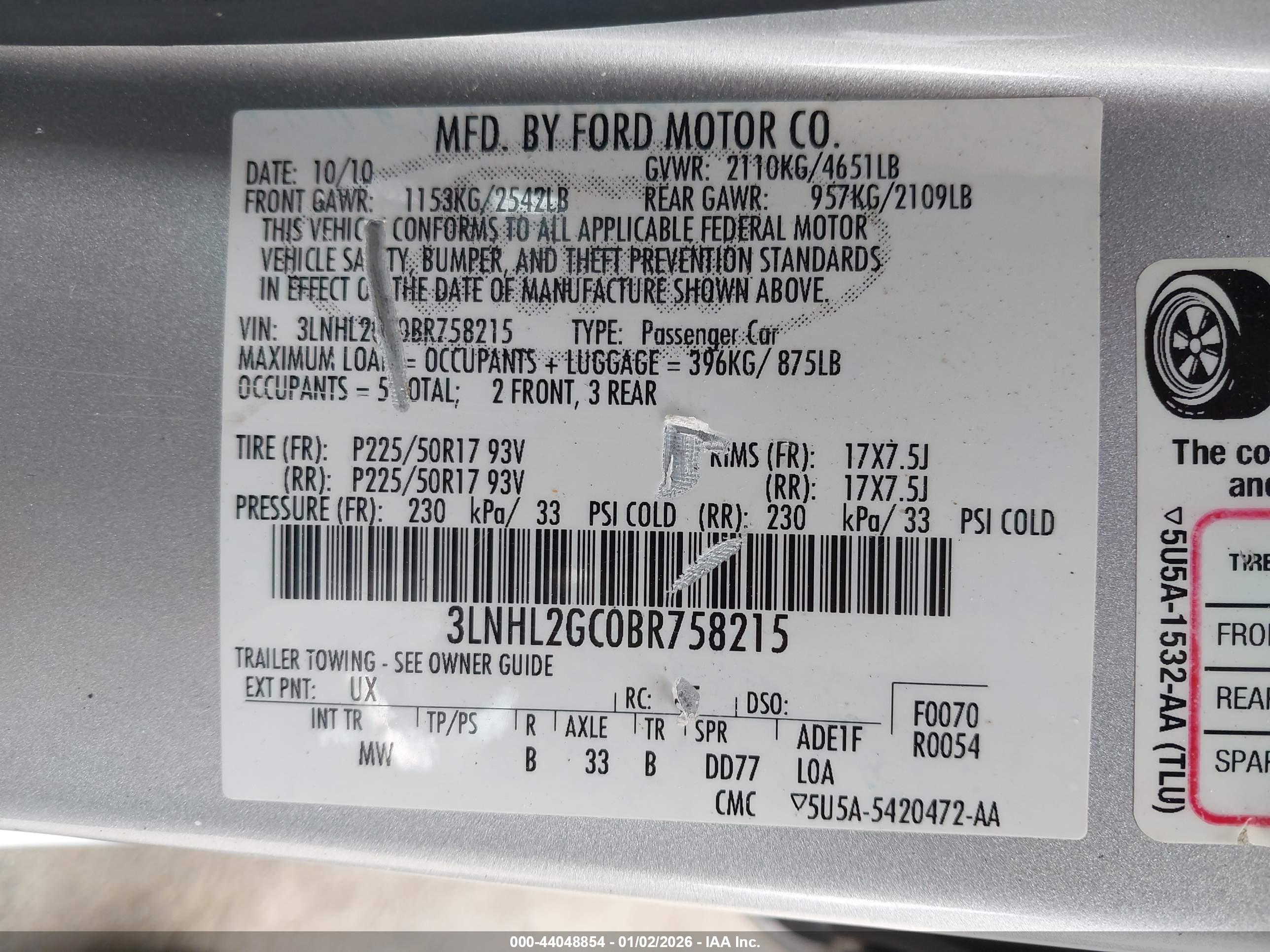 LINCOLN MKZ image 9