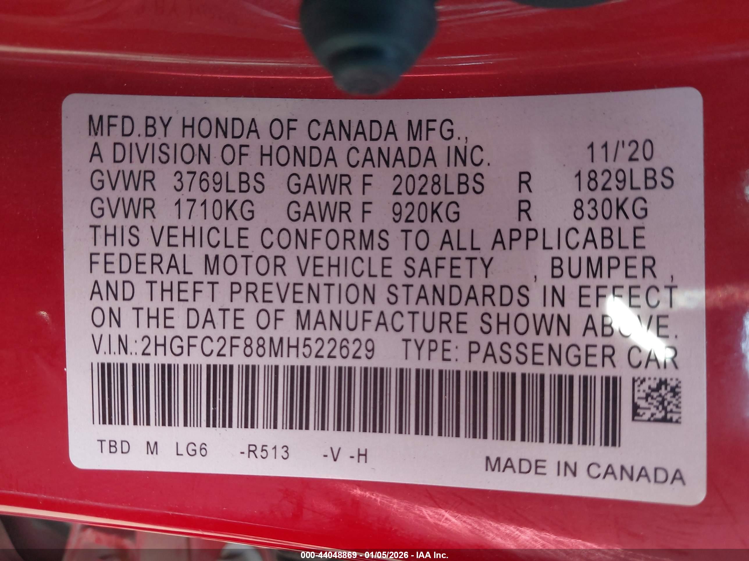 HONDA CIVIC image 9