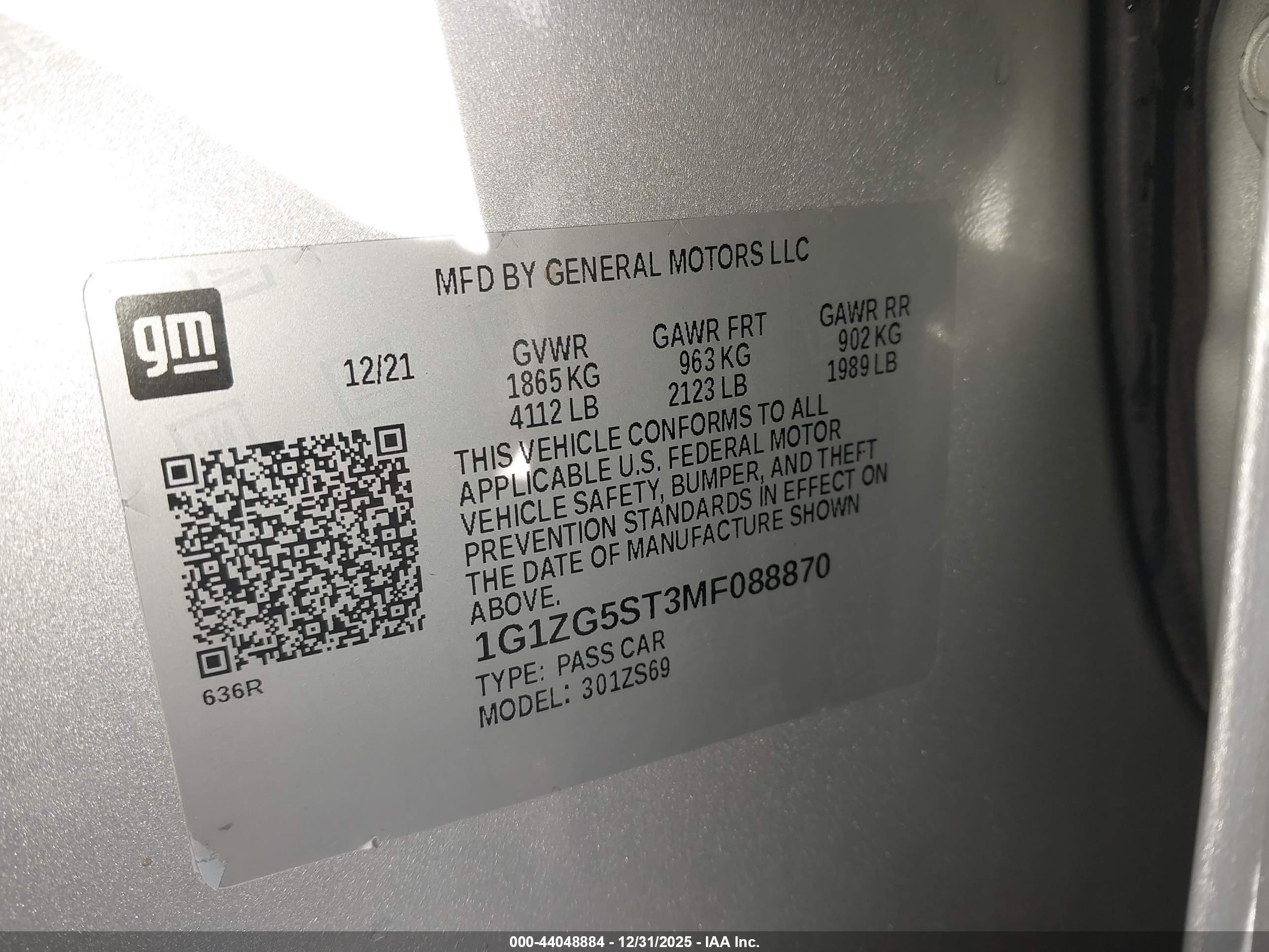 CHEVROLET MALIBU image 9