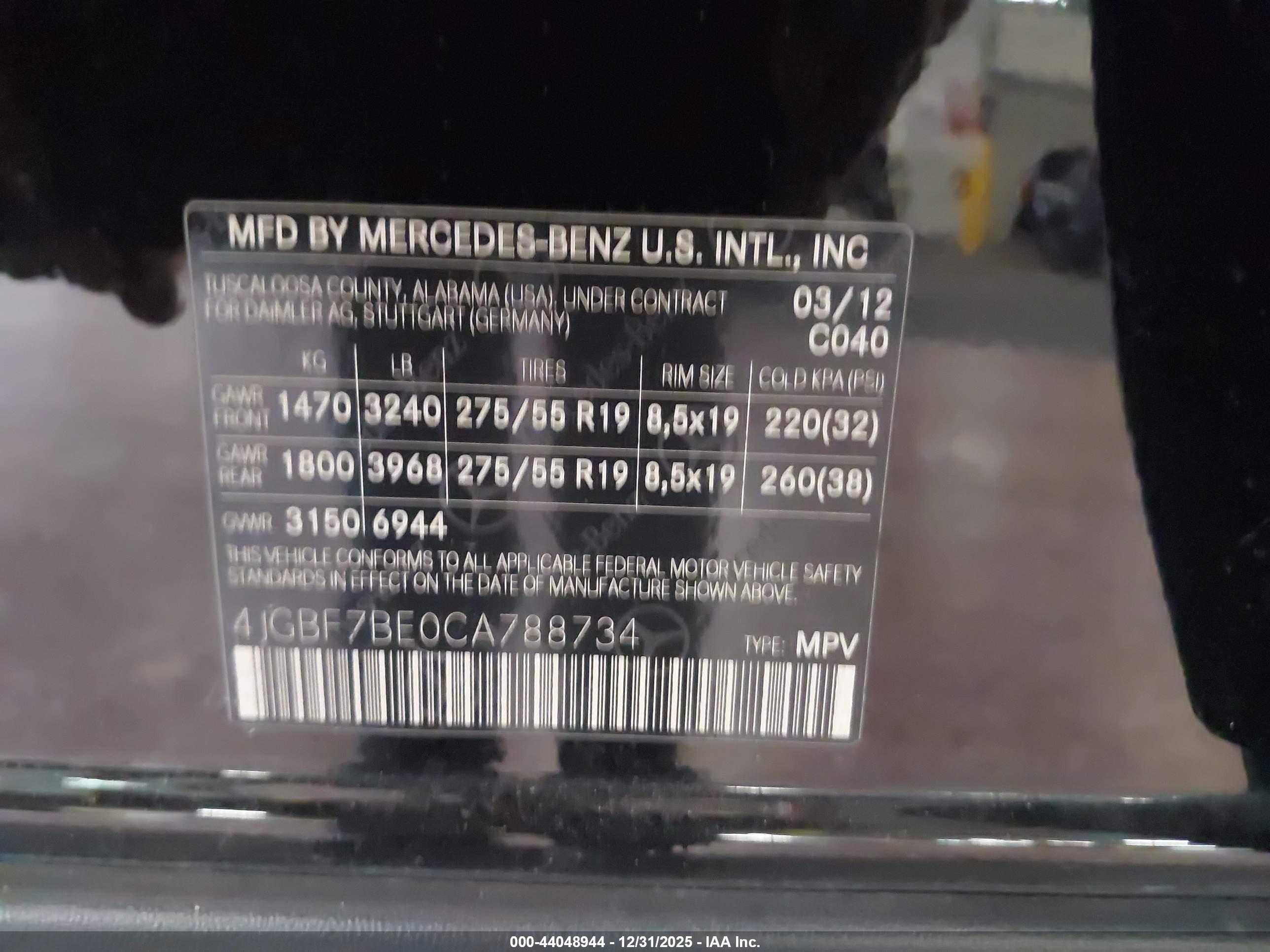 MERCEDES-BENZ GL image 9