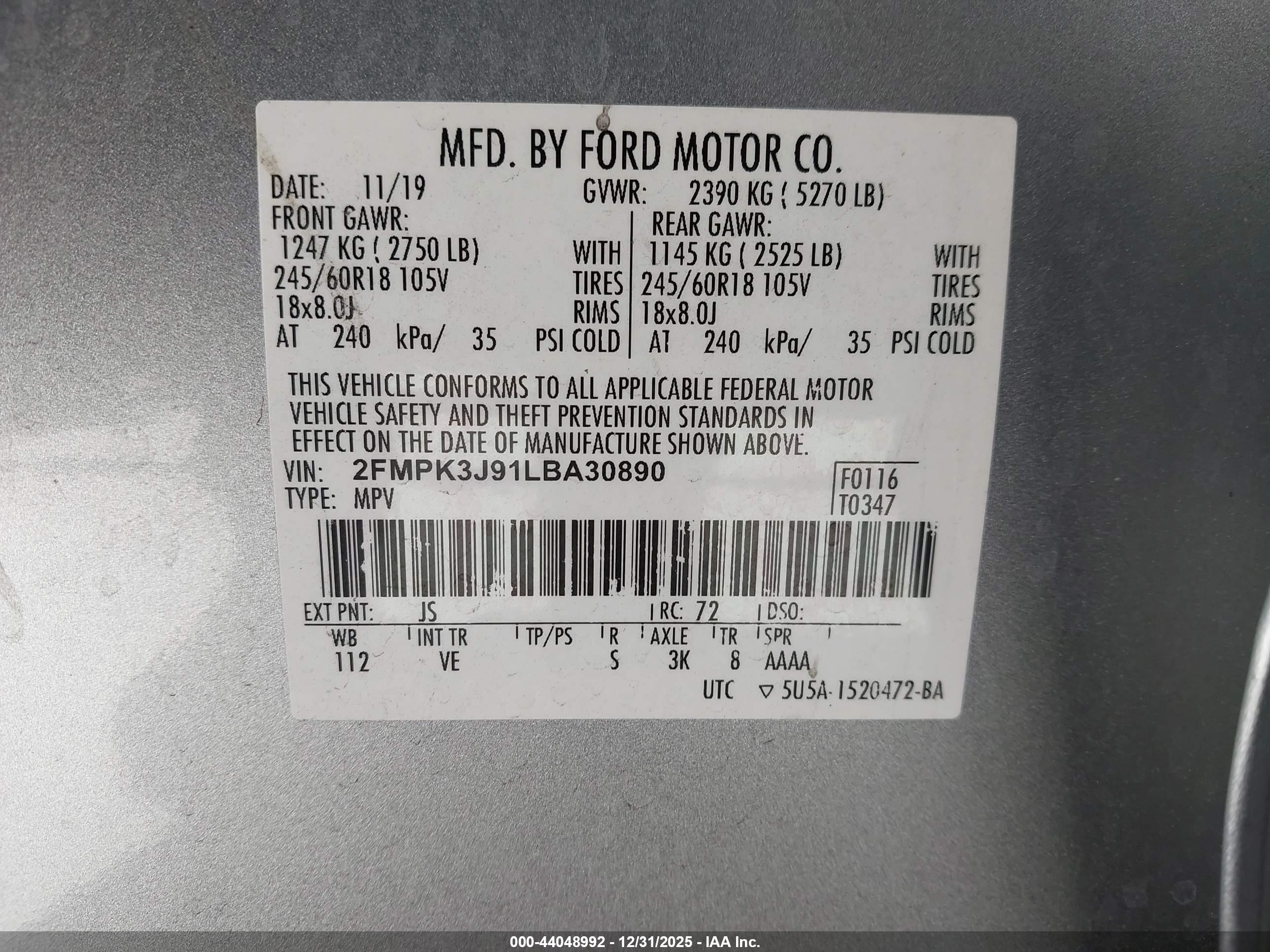 FORD EDGE image 9