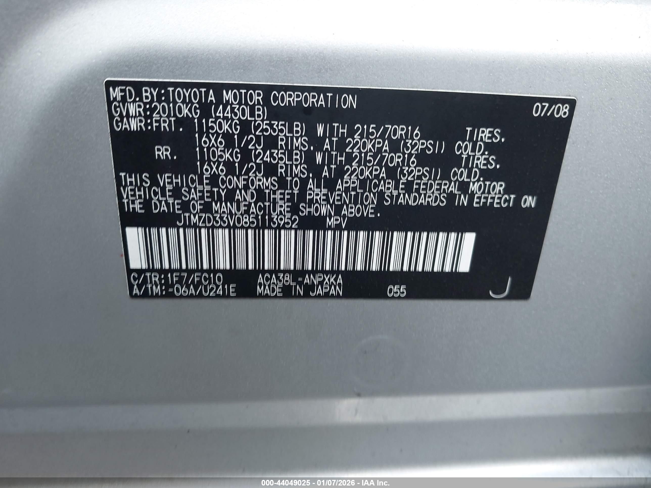 TOYOTA RAV4 image 9