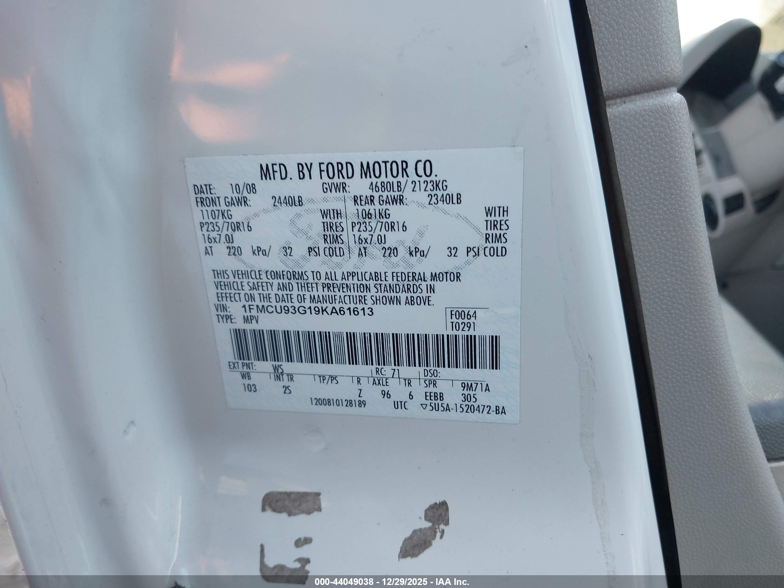 FORD ESCAPE image 9