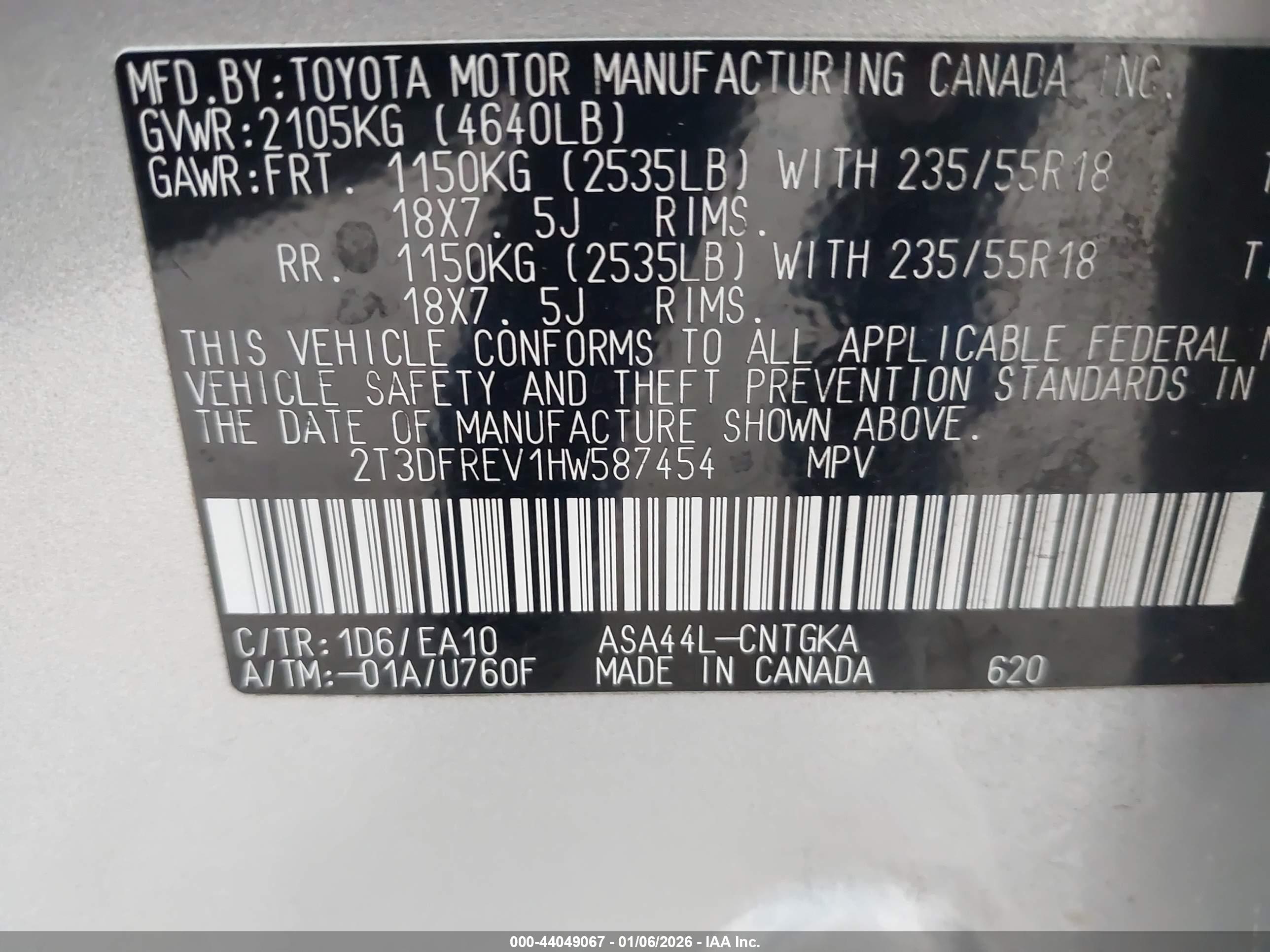TOYOTA RAV4 image 9