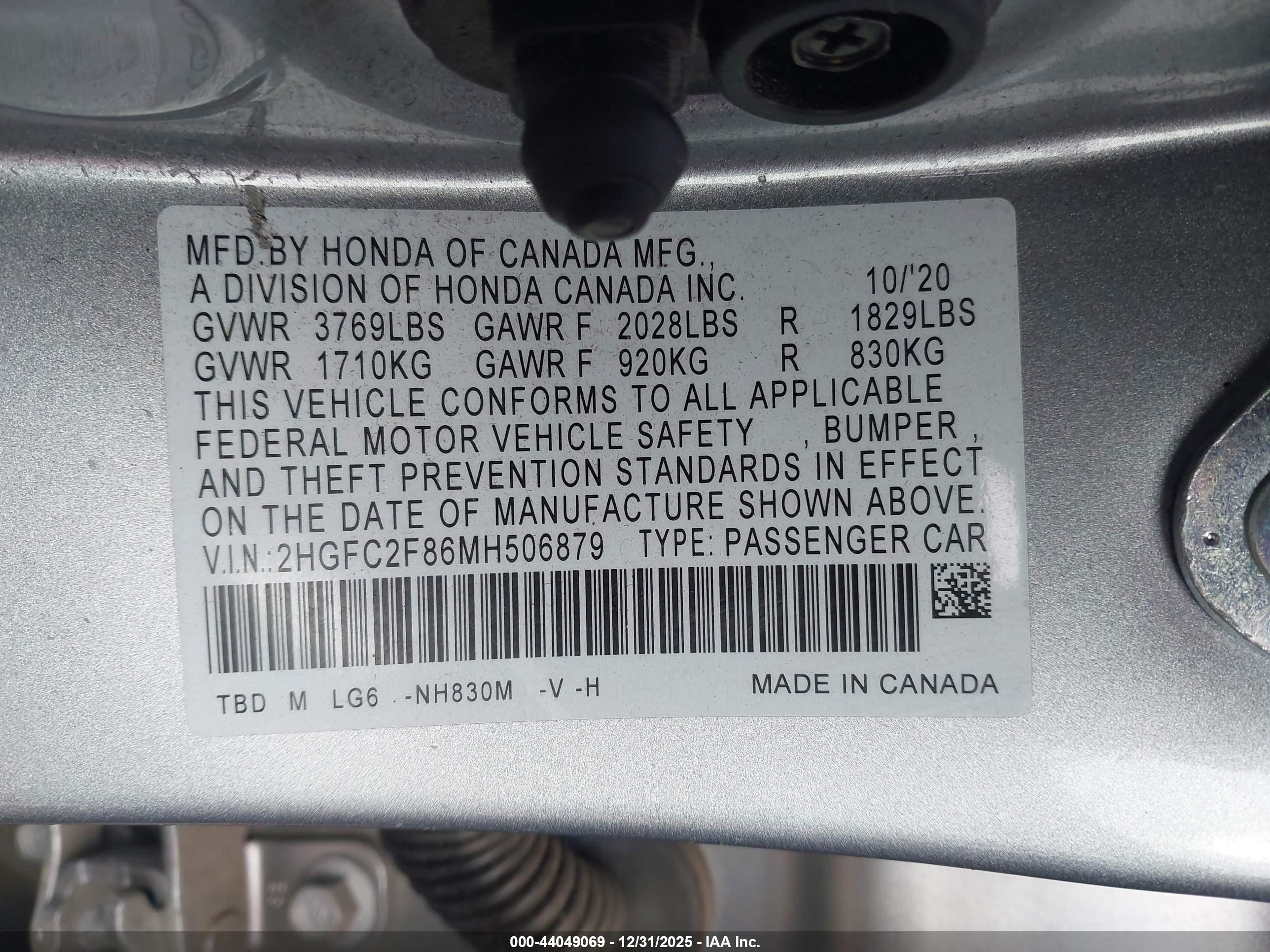 HONDA CIVIC image 9