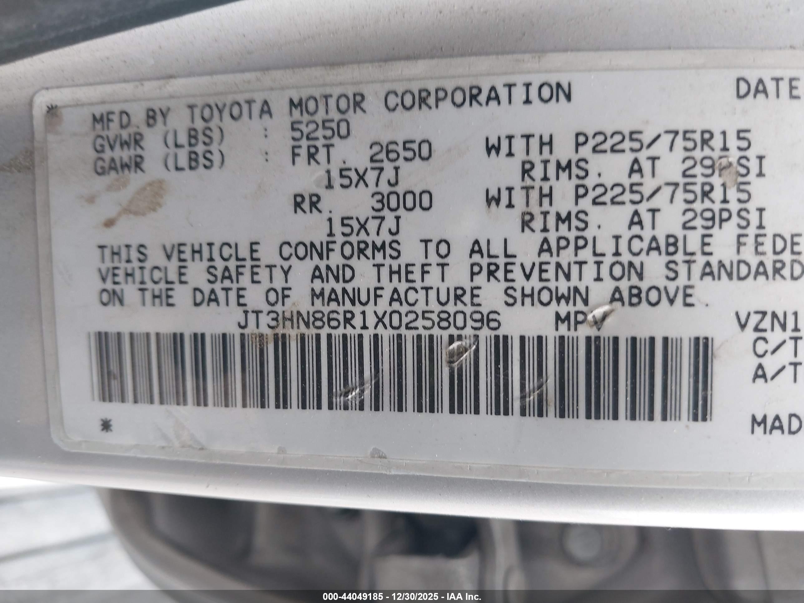 TOYOTA 4RUNNER image 9