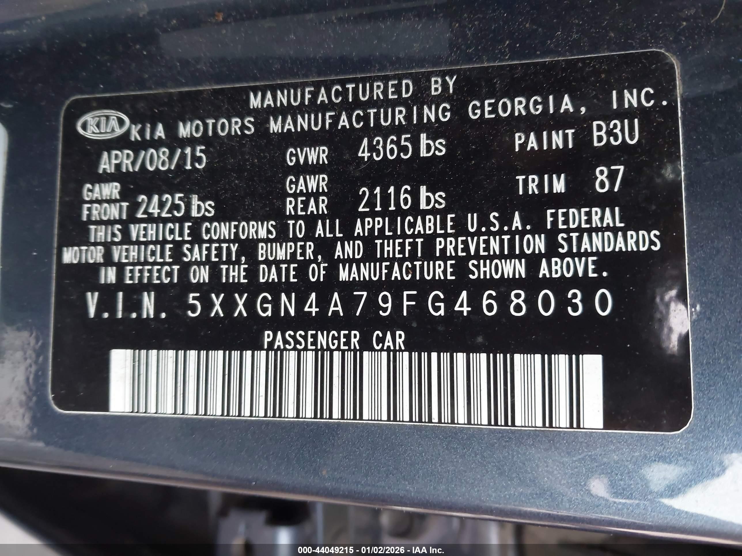 KIA OPTIMA image 9