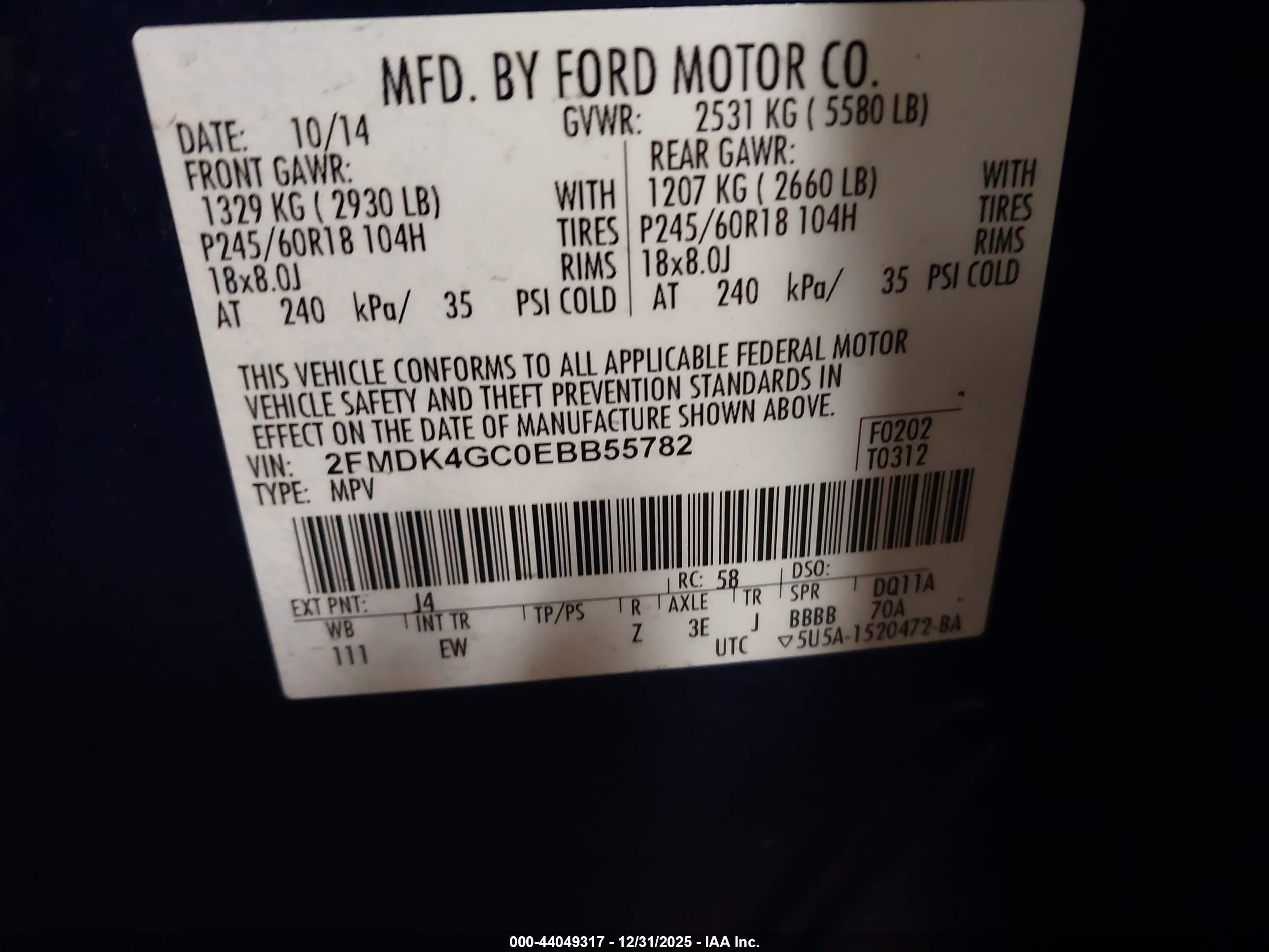 FORD EDGE image 9