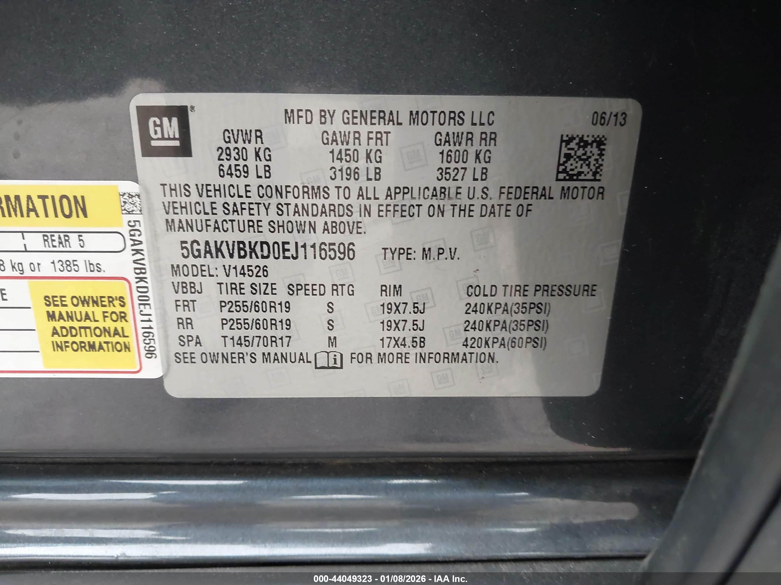 BUICK ENCLAVE image 9