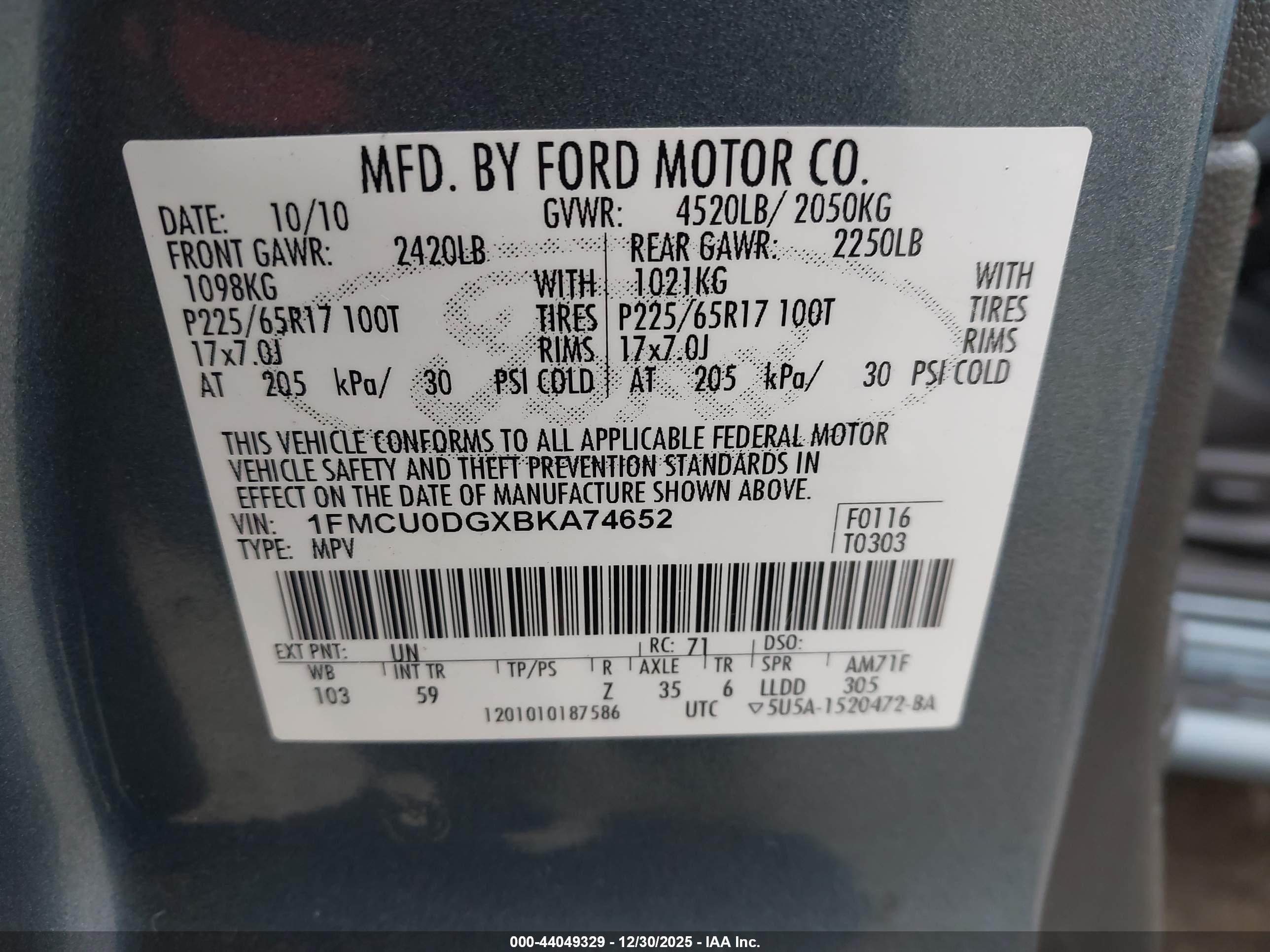 FORD ESCAPE image 9