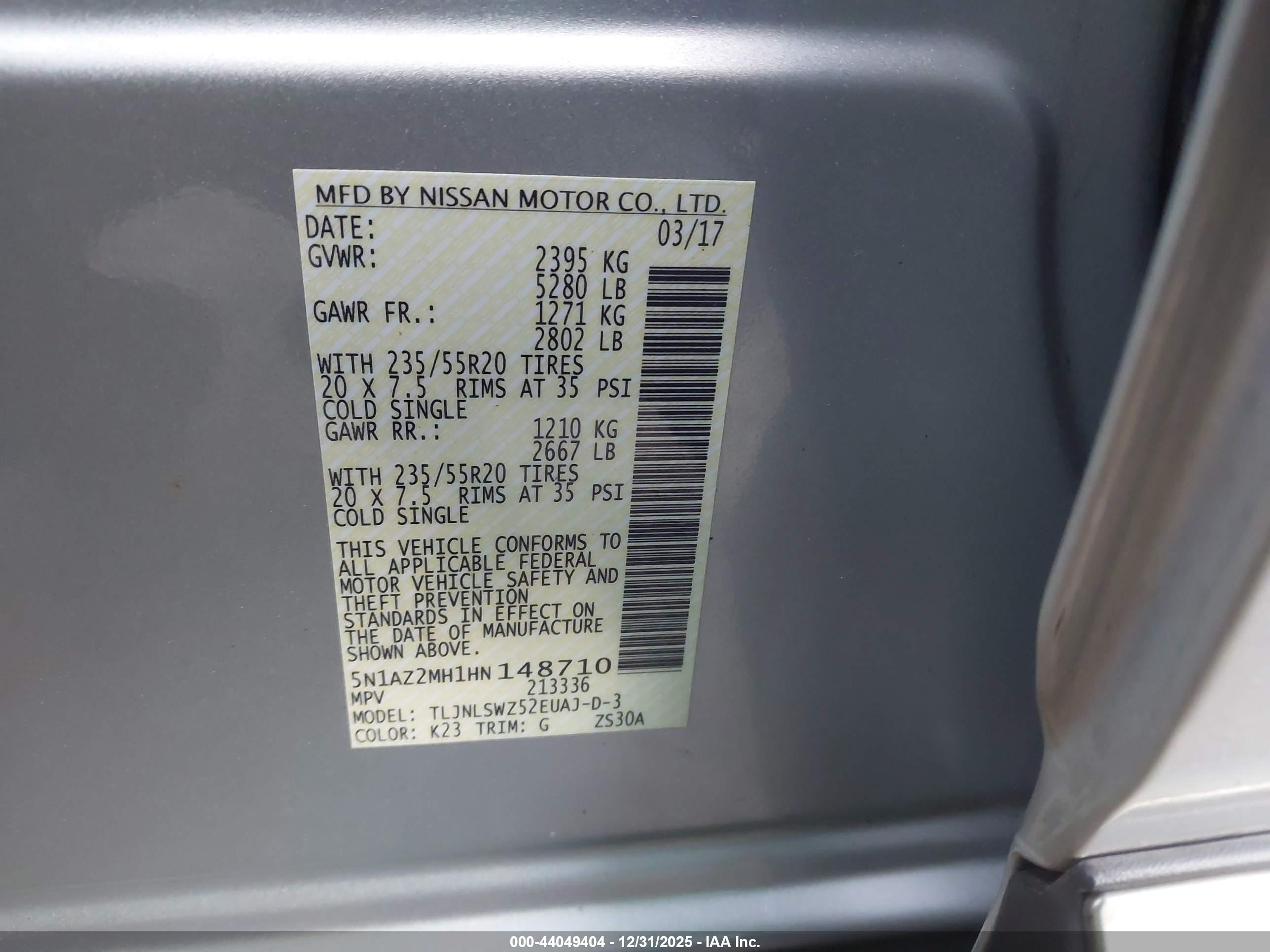NISSAN MURANO image 9