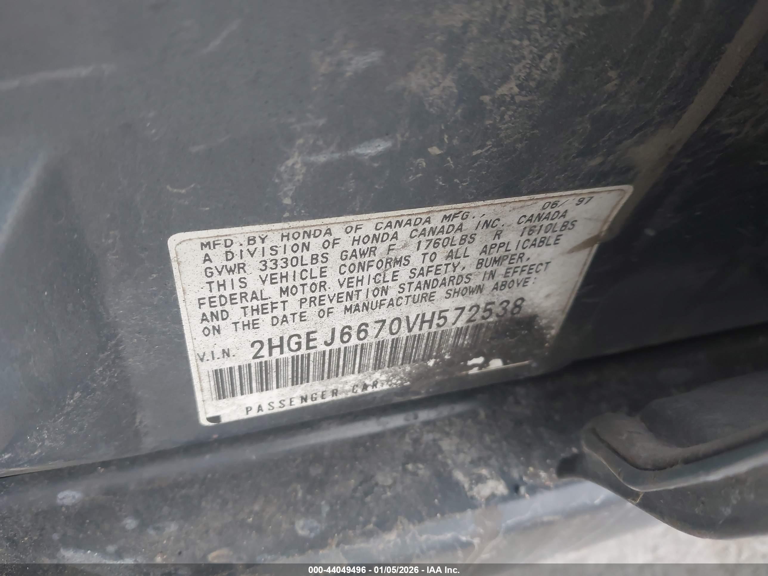 HONDA CIVIC image 9