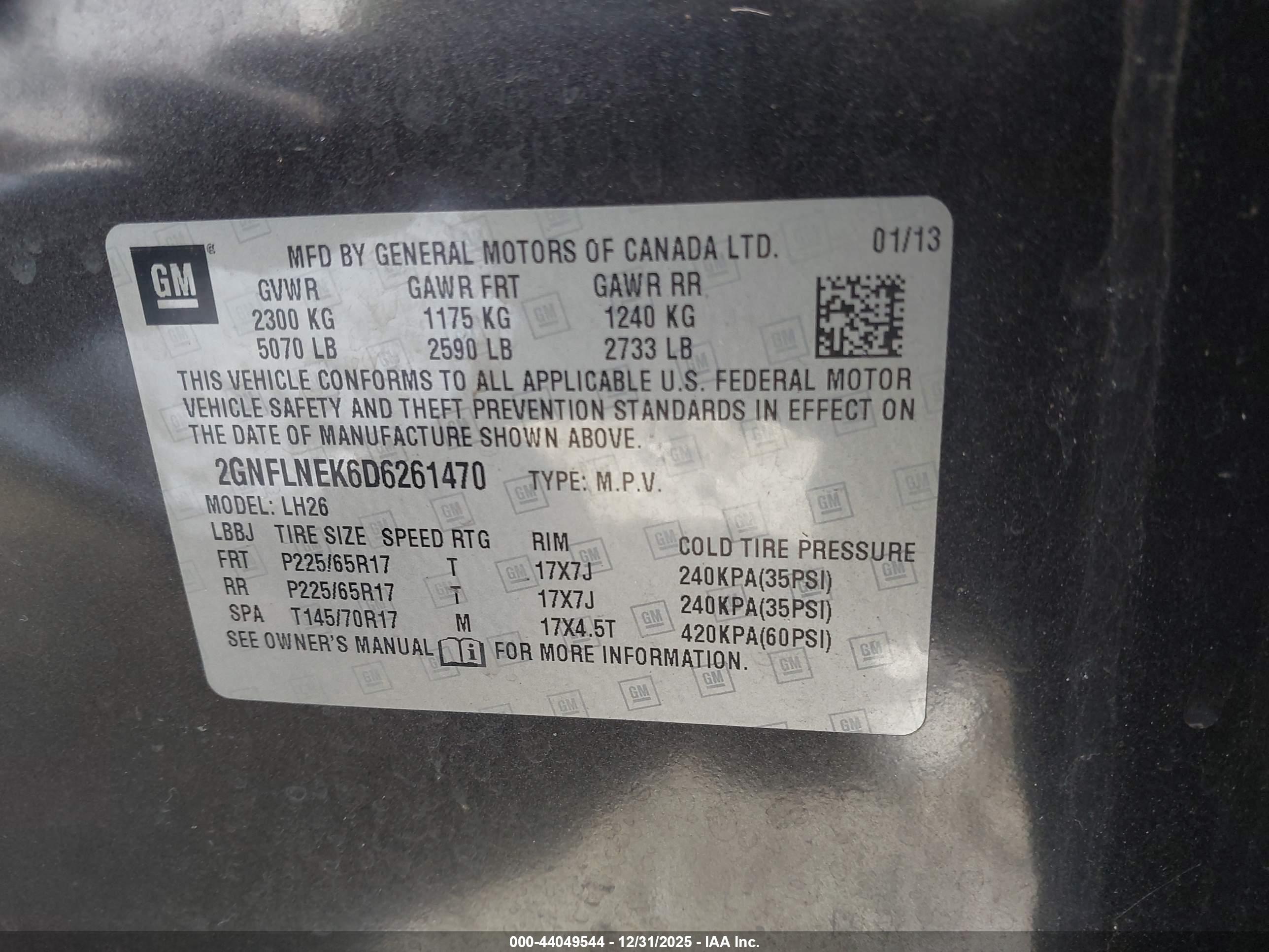 CHEVROLET EQUINOX image 9