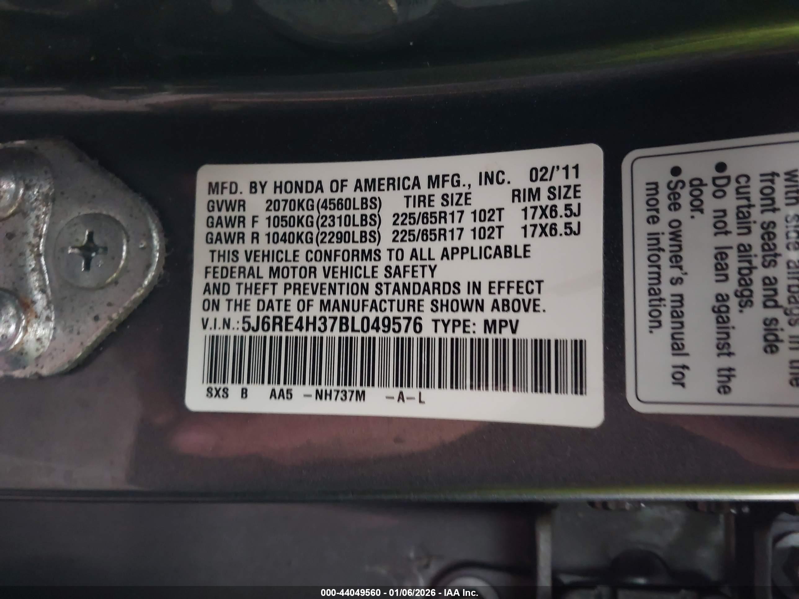 HONDA CR-V image 9