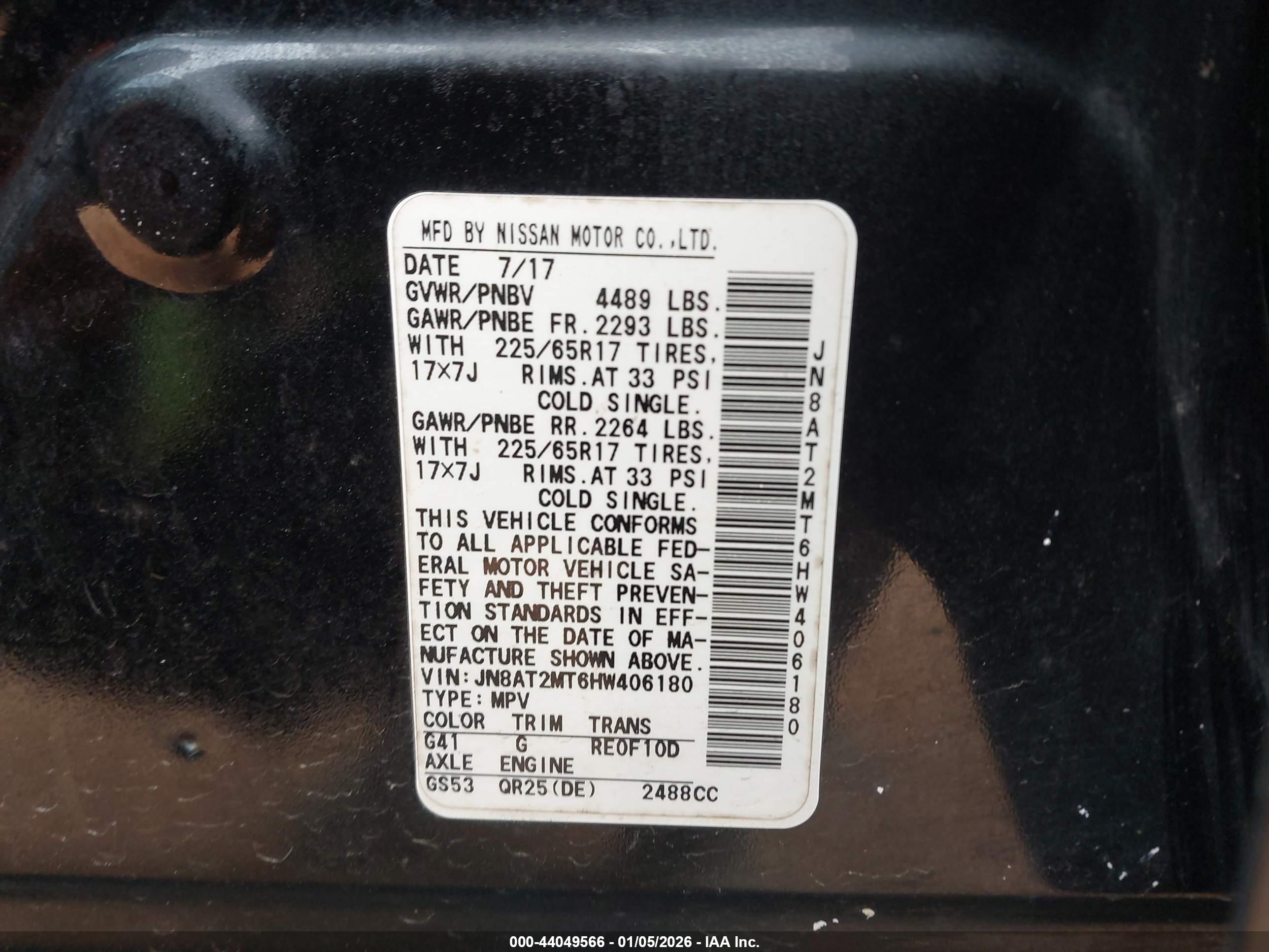 NISSAN ROGUE image 9