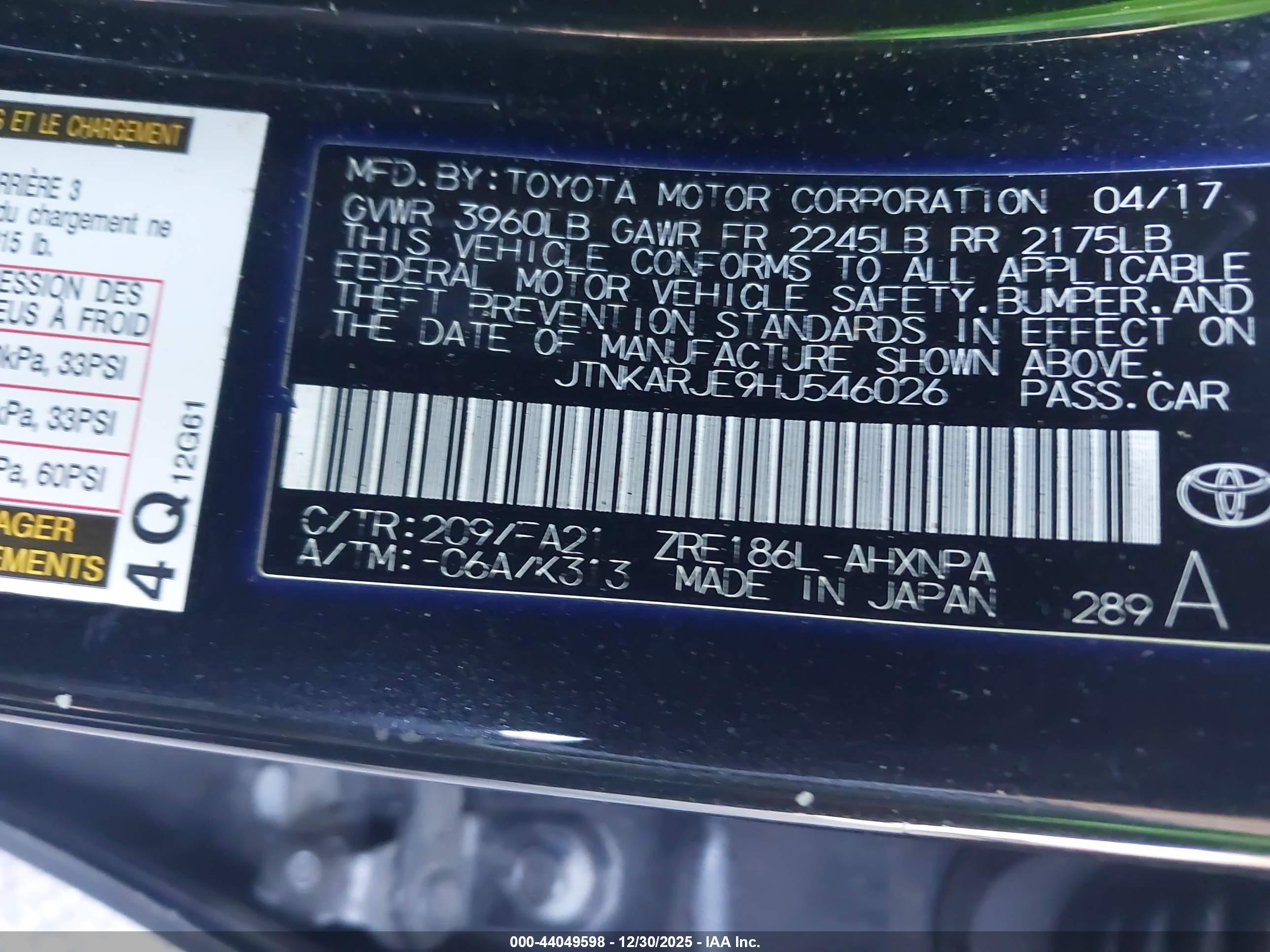 TOYOTA COROLLA image 9