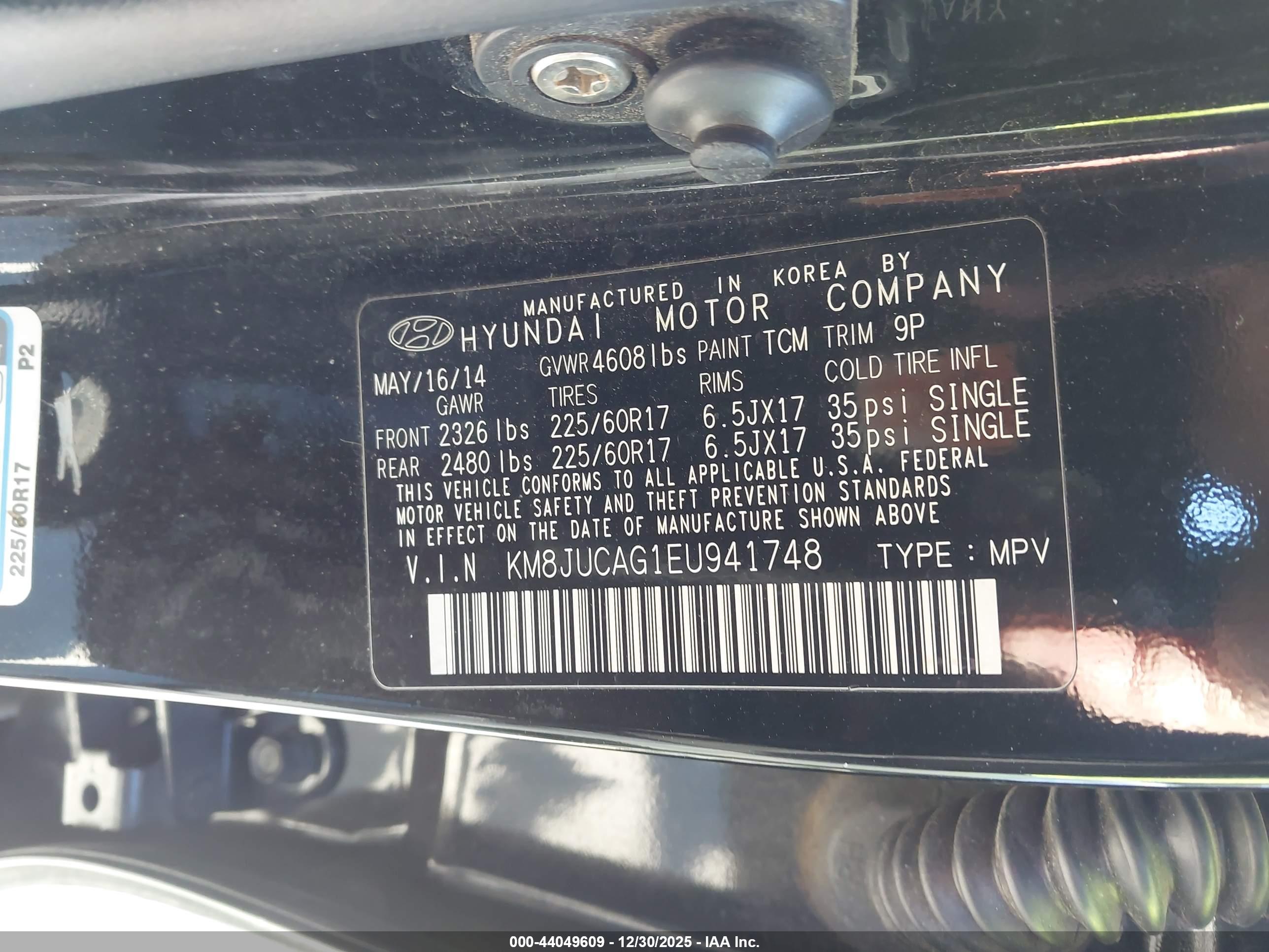 HYUNDAI TUCSON image 9
