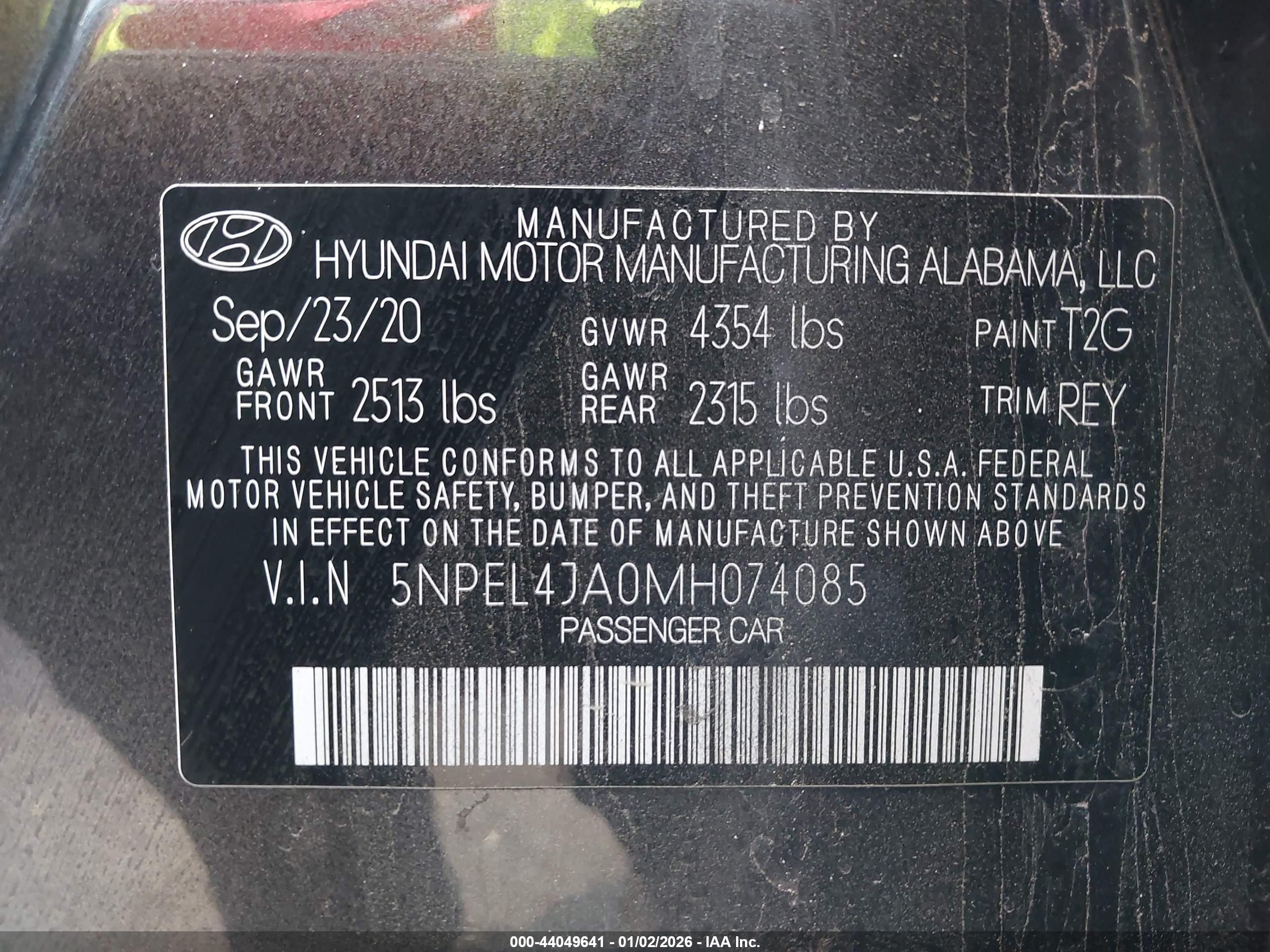 HYUNDAI SONATA image 9