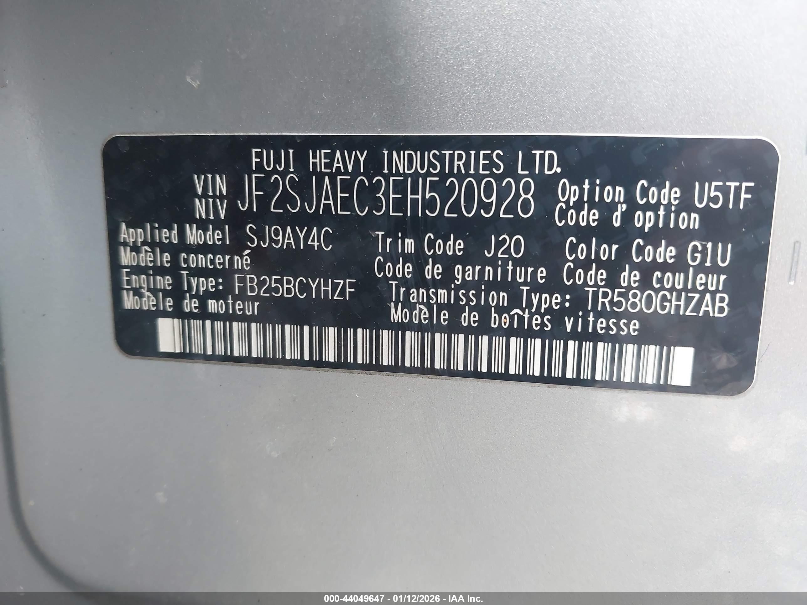 SUBARU FORESTER image 9