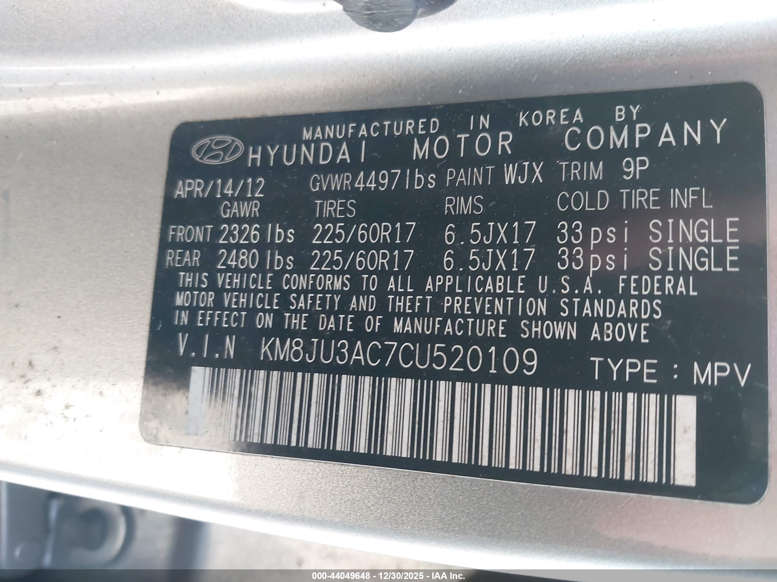HYUNDAI TUCSON image 9